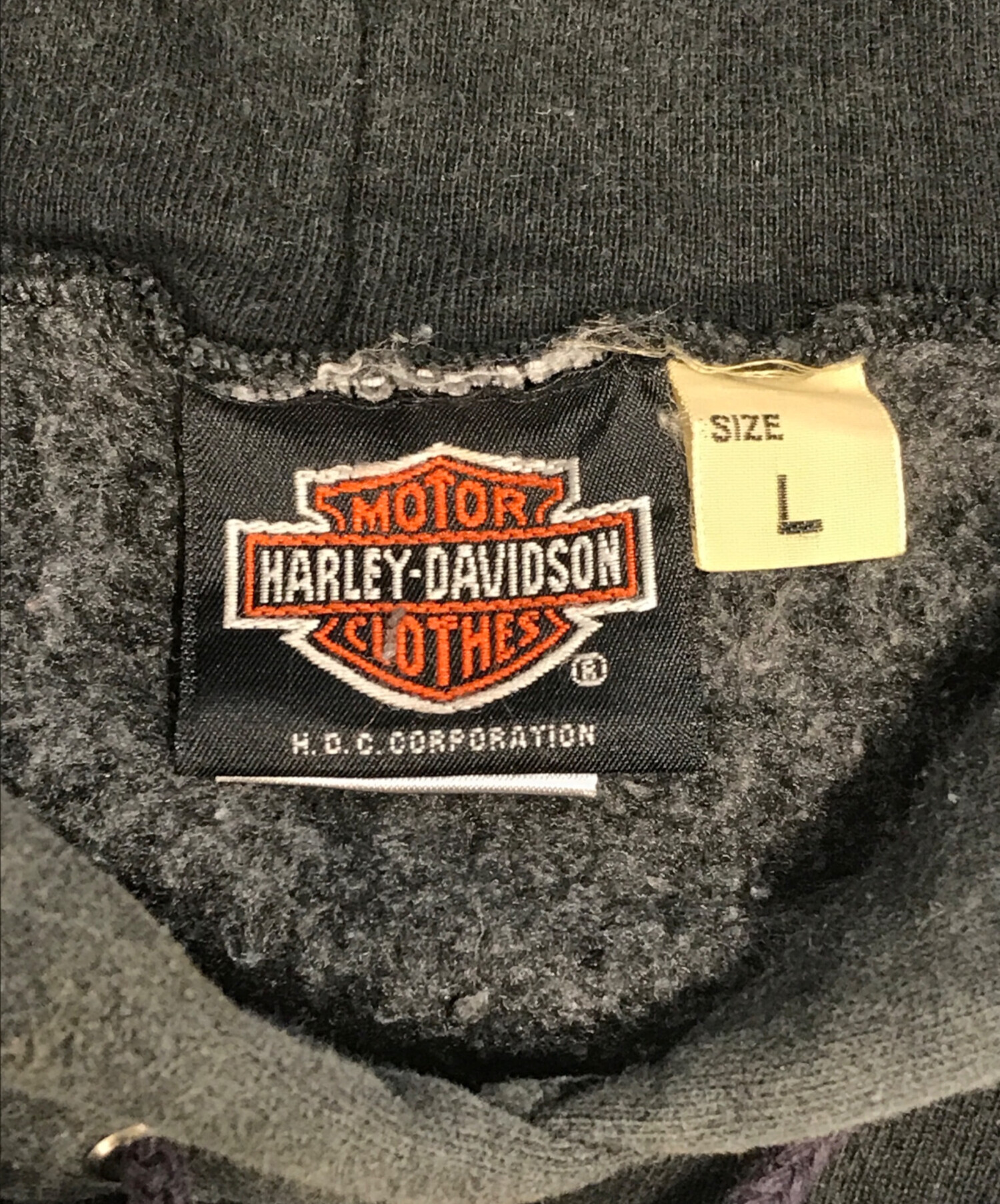 中古・古着通販】HARLEY-DAVIDSON (ハーレーダビッドソン) 袖・背面 
