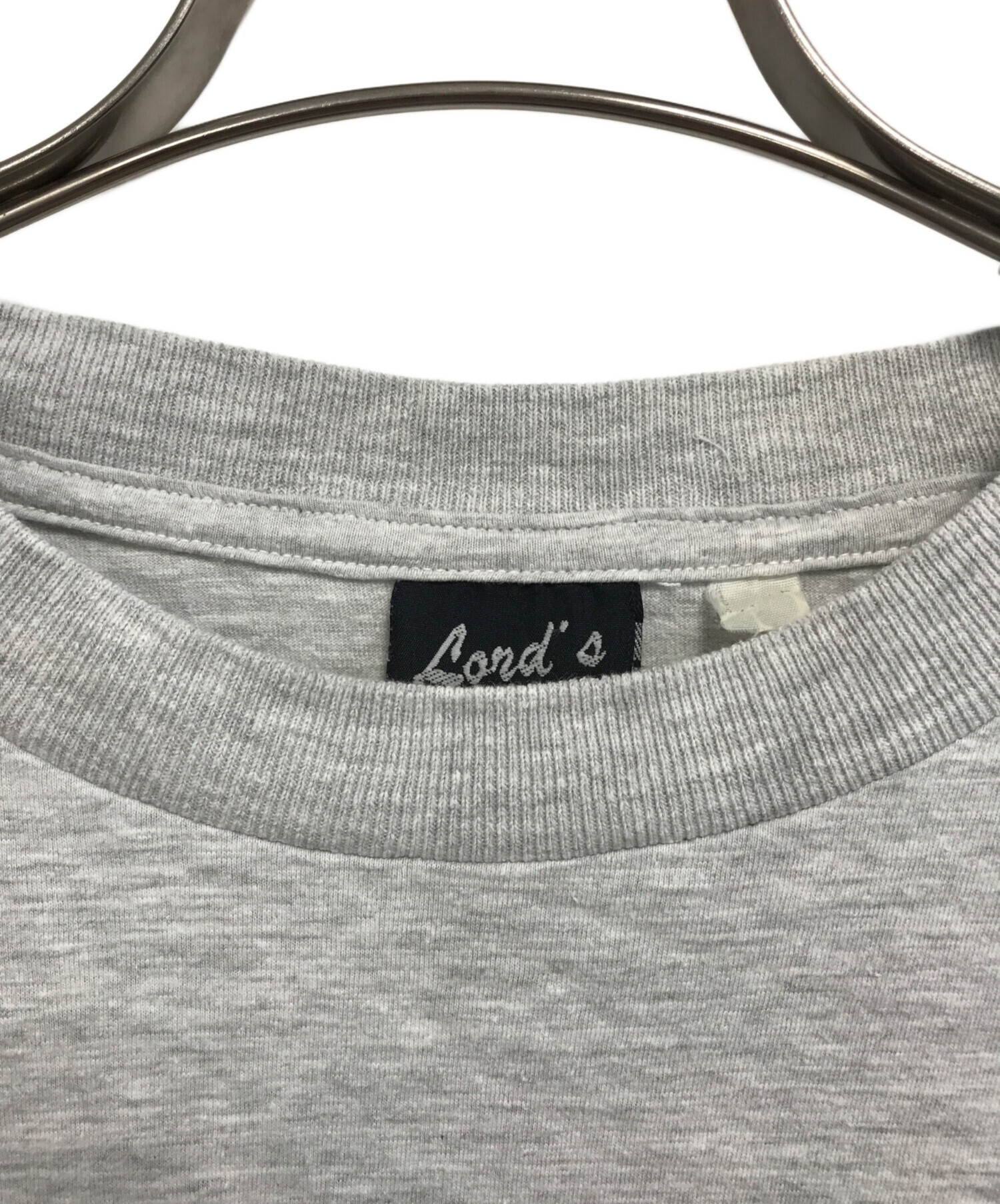中古・古着通販】USED (ユーズド) パロディTシャツ グレー サイズ:表記 