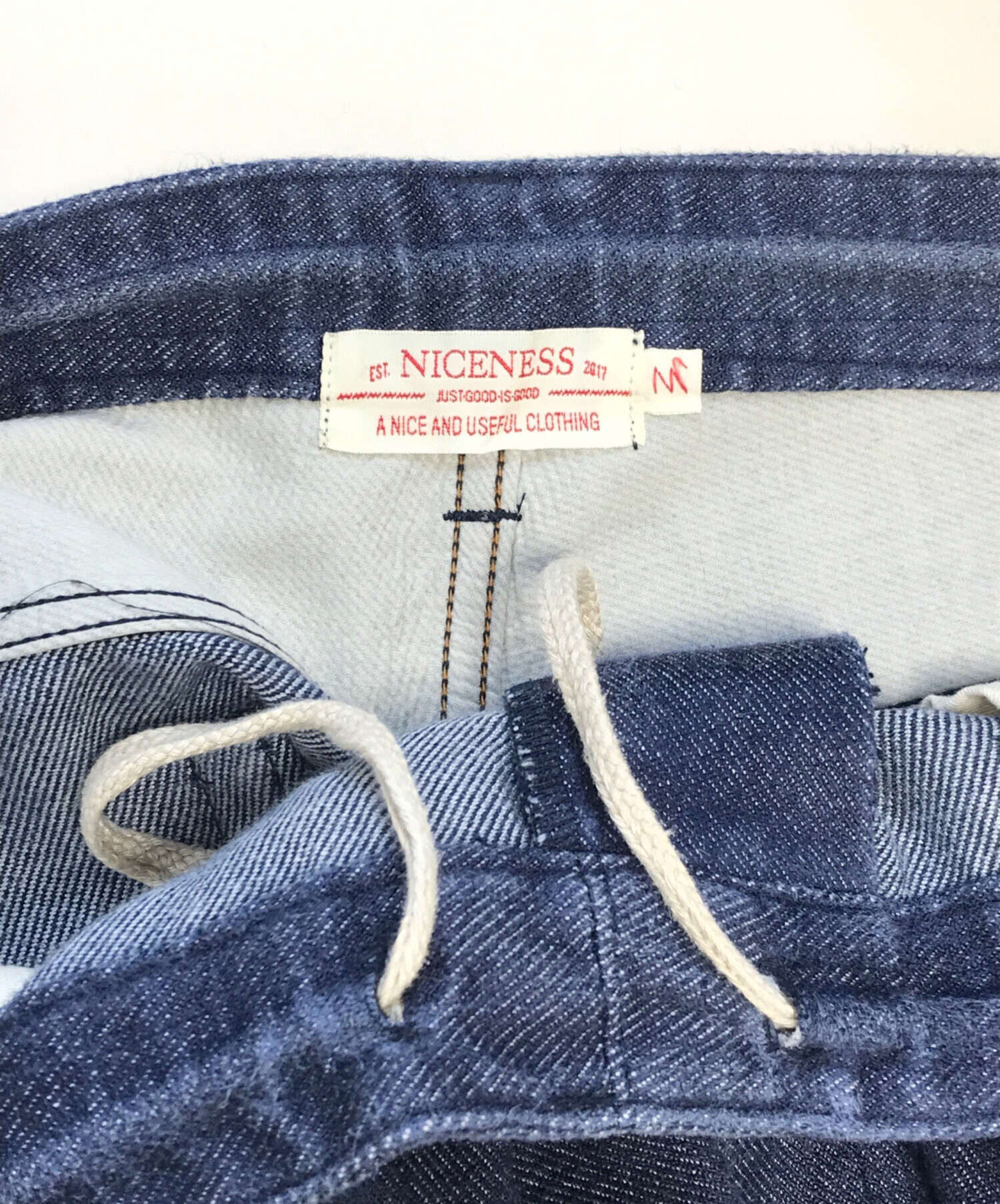 中古・古着通販】NICENESS (ナイスネス) ワイルドシルクジーンズ