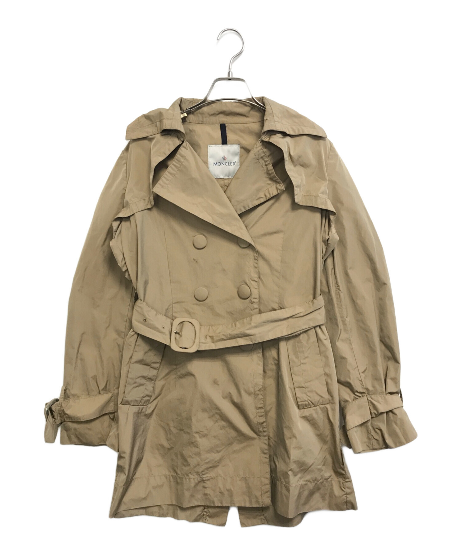 中古・古着通販MONCLER モンクレール トレンチコート ベージュ 
