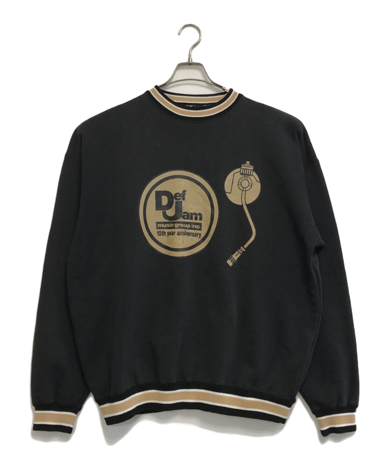 中古・古着通販】Def Jam (デフジャム) スウェット ブラック 中古・古着通販】Def Jam (デフジャム) スウェット ブラック