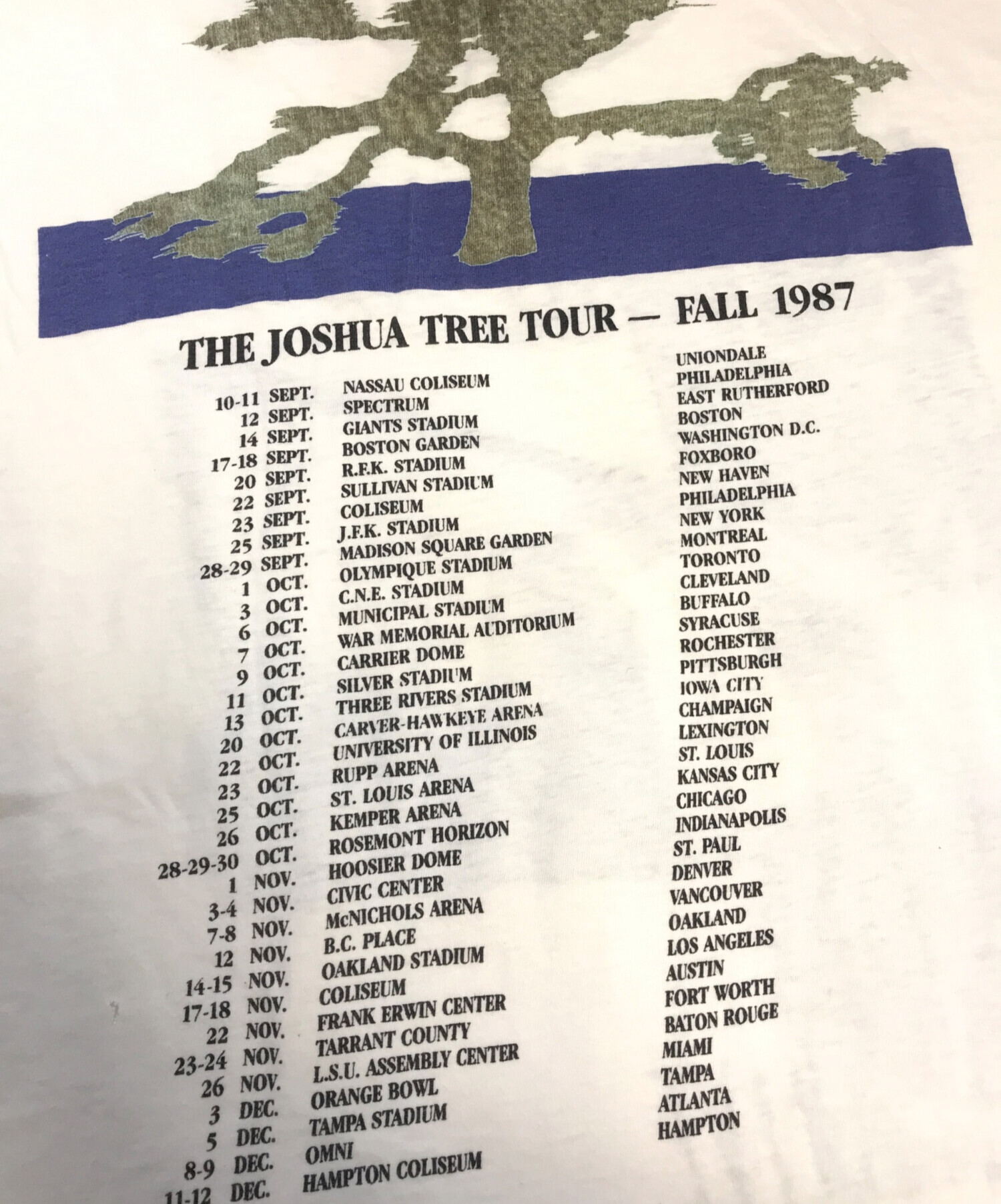 中古・古着通販】バンドTシャツ (バンドTシャツ) 80s U2(ユートゥ