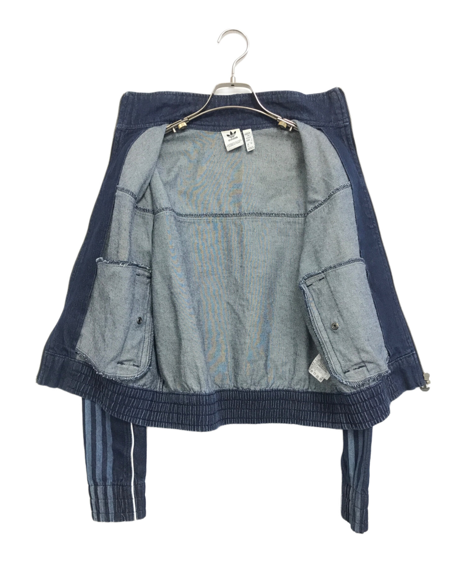 中古・古着通販】adidas (アディダス) デニムジャケット インディゴ