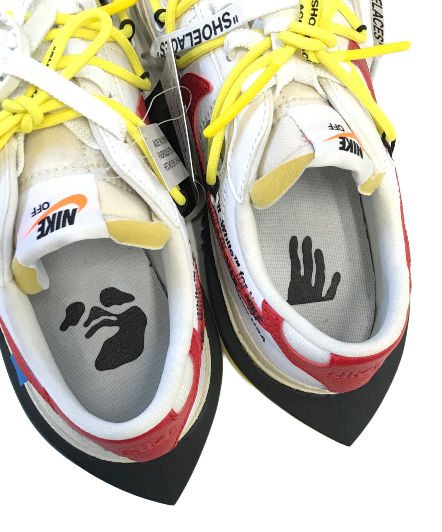 中古・古着通販】NIKE (ナイキ) OFFWHITE (オフホワイト) Blazer Low 