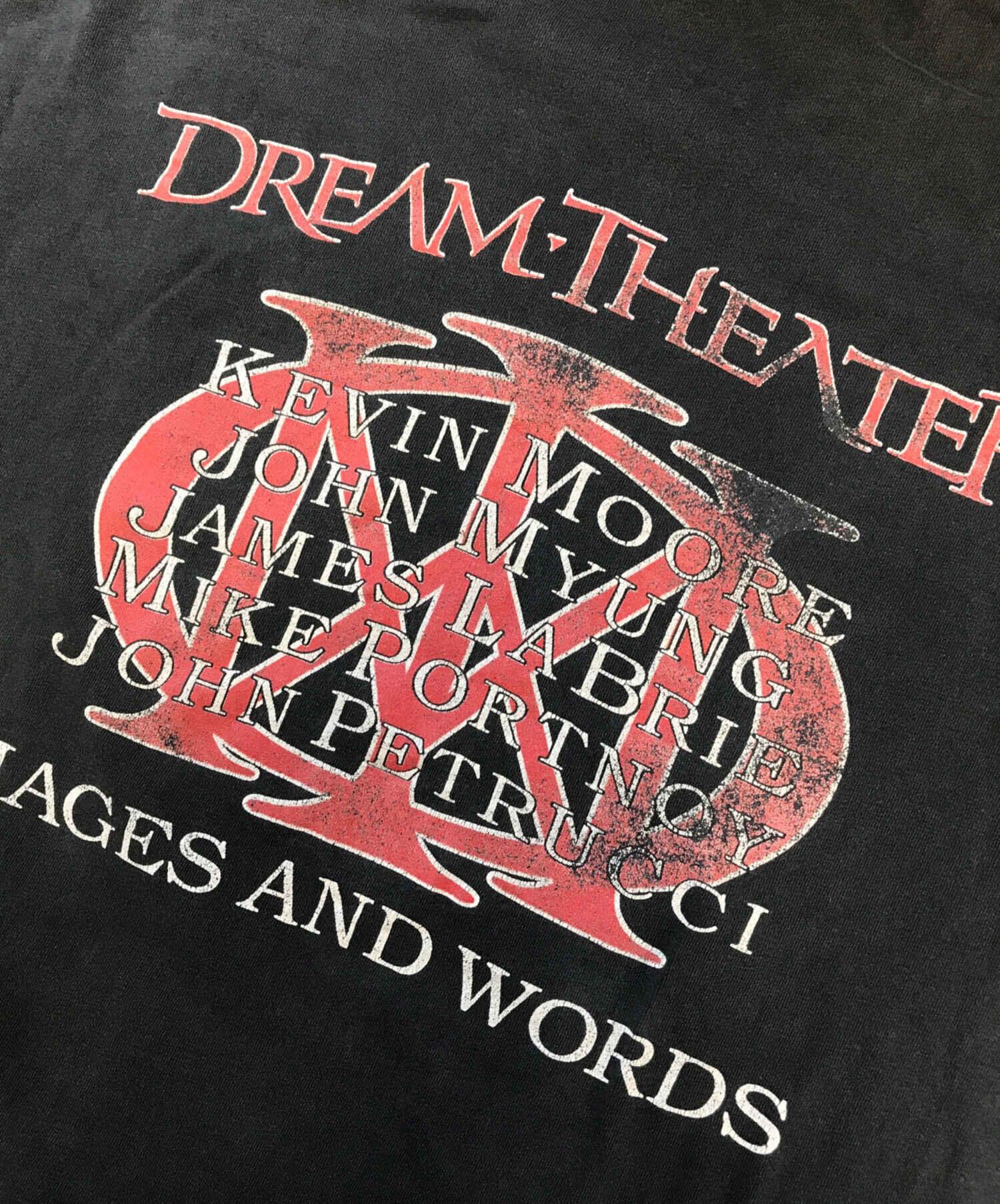 希少 90s DREAM THEATER バンド ロングTシャツ 当時物 L 中古・古着通販】バンドTシャツ (バンドTシャツ) 90s DREAM THEATER