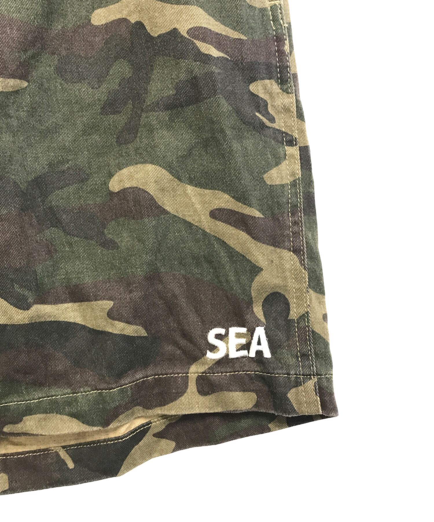 中古・古着通販】WIND AND SEA (ウィンダンシー) カモフラハーフパンツ