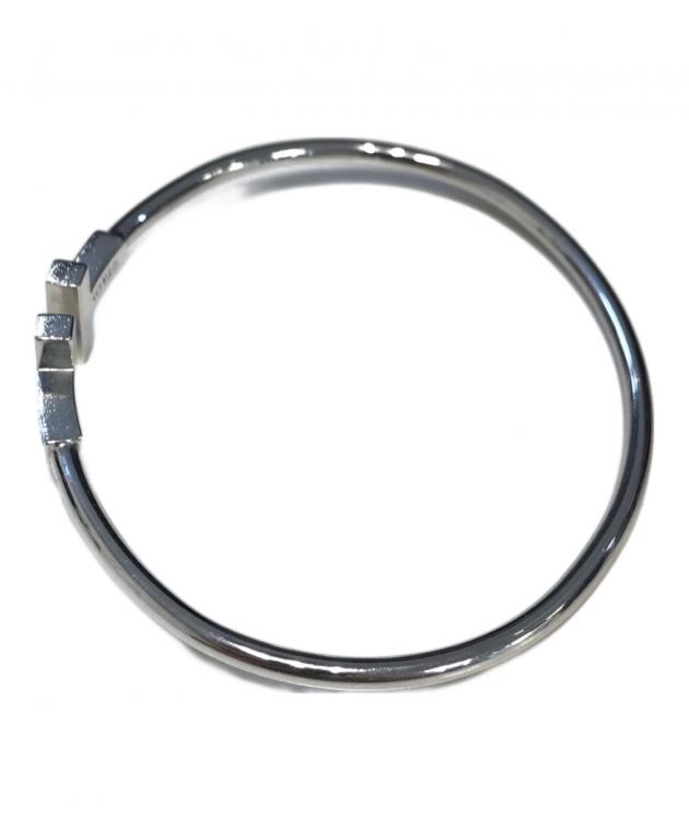 Tiffany バングル 全長14.5センチ TIFFANY &Co ティファニー Tワイヤー バングル 18金PG – Mico宝飾店