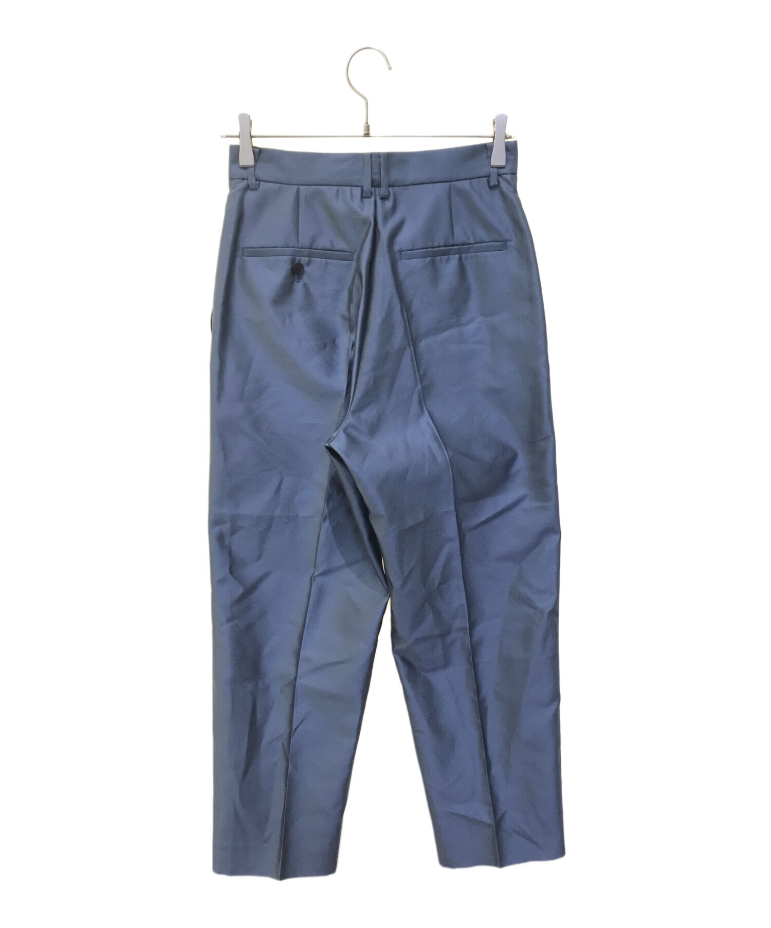 中古・古着通販】LOEFF (ロエフ) シルク混タフタクロップドテーパード