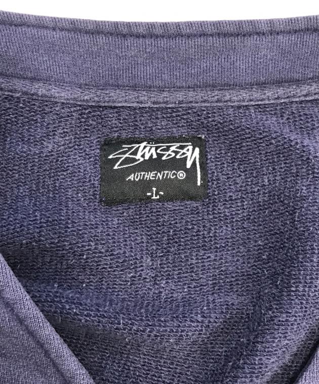 中古・古着通販】stussy (ステューシー) スウェットカーディガン 