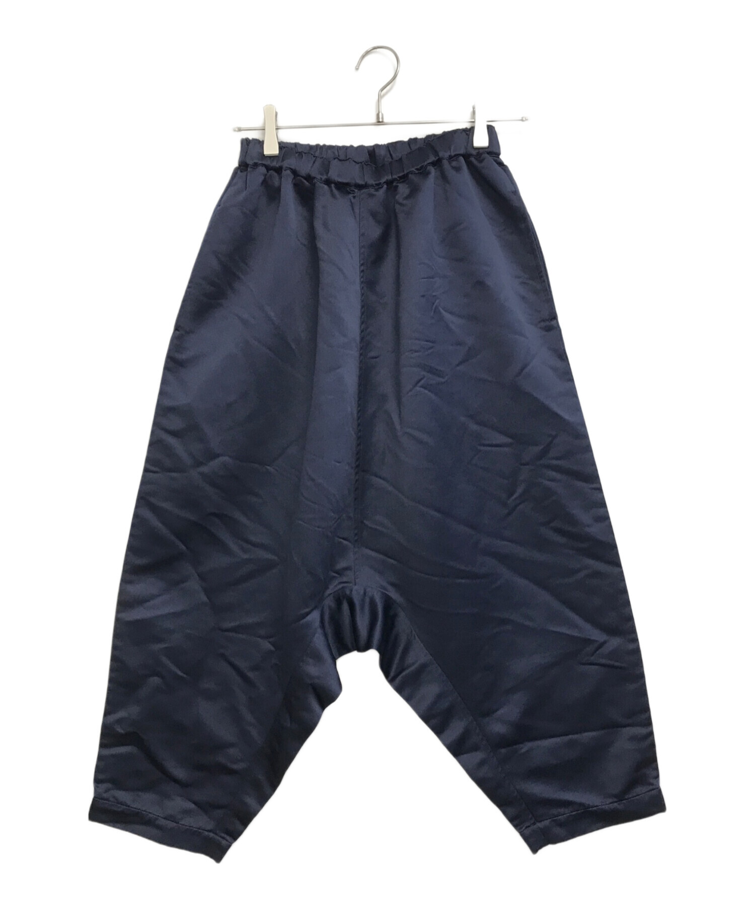 美品✨COMME des GARCONS サテンサルエルパンツ　ワイド コムデギャルソン サテン サルエルパンツ 美品✨COMME des GARCONS