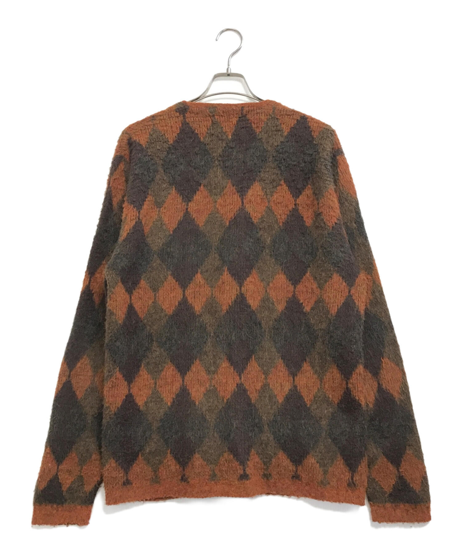 ラグスマクレガー　アーガイル柄　ニットカーディガン 中古・古着通販】McGREGOR (マクレガー) アーガイルチェックアクリル