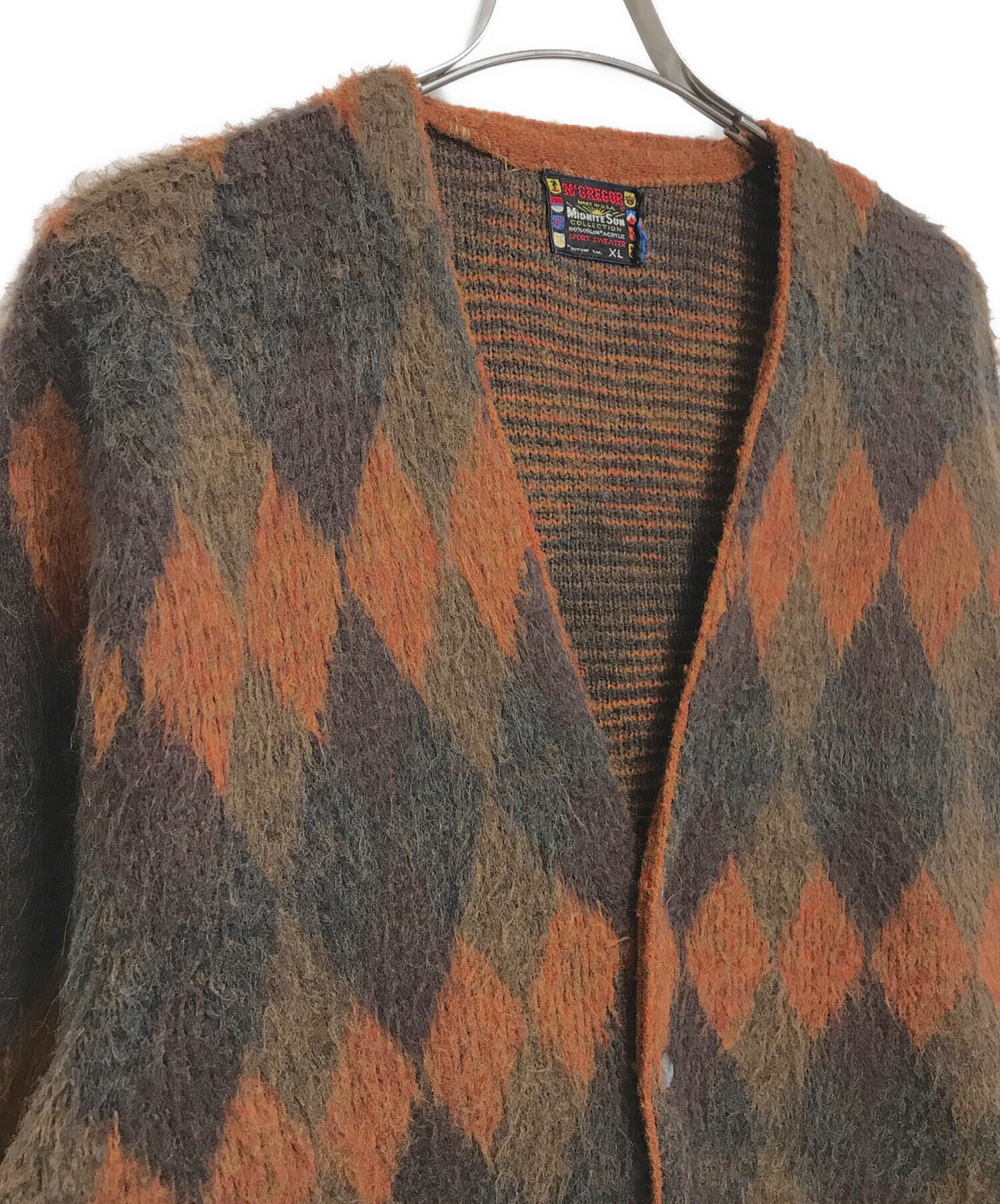 中古・古着通販】McGREGOR (マクレガー) アーガイルチェックアクリル