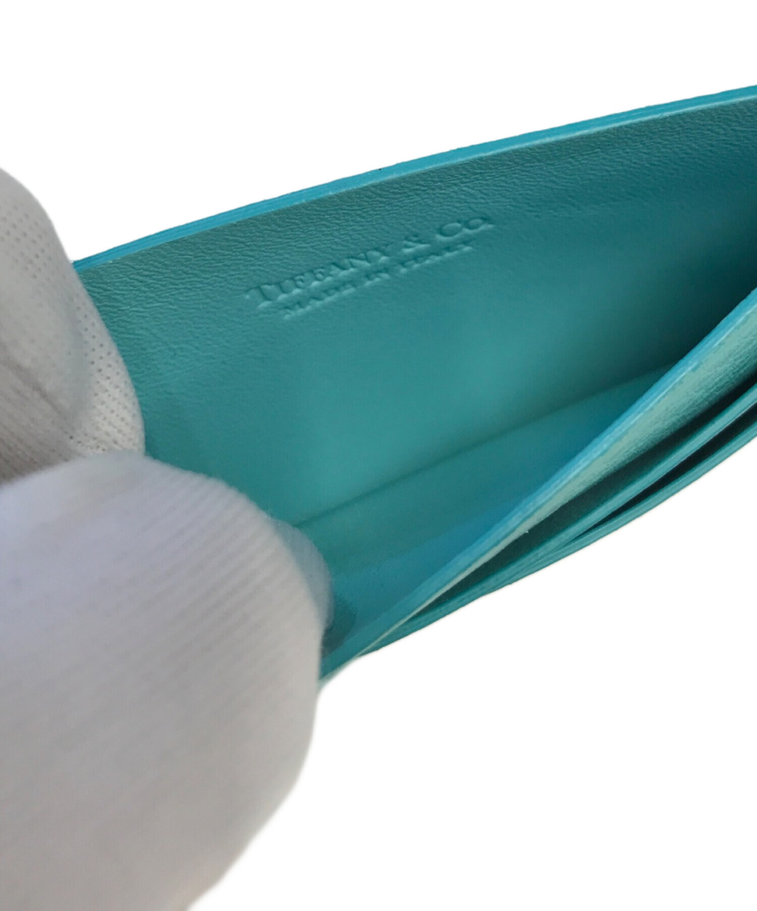 中古・古着通販】TIFFANY & Co. (ティファニー) カードケース スカイ