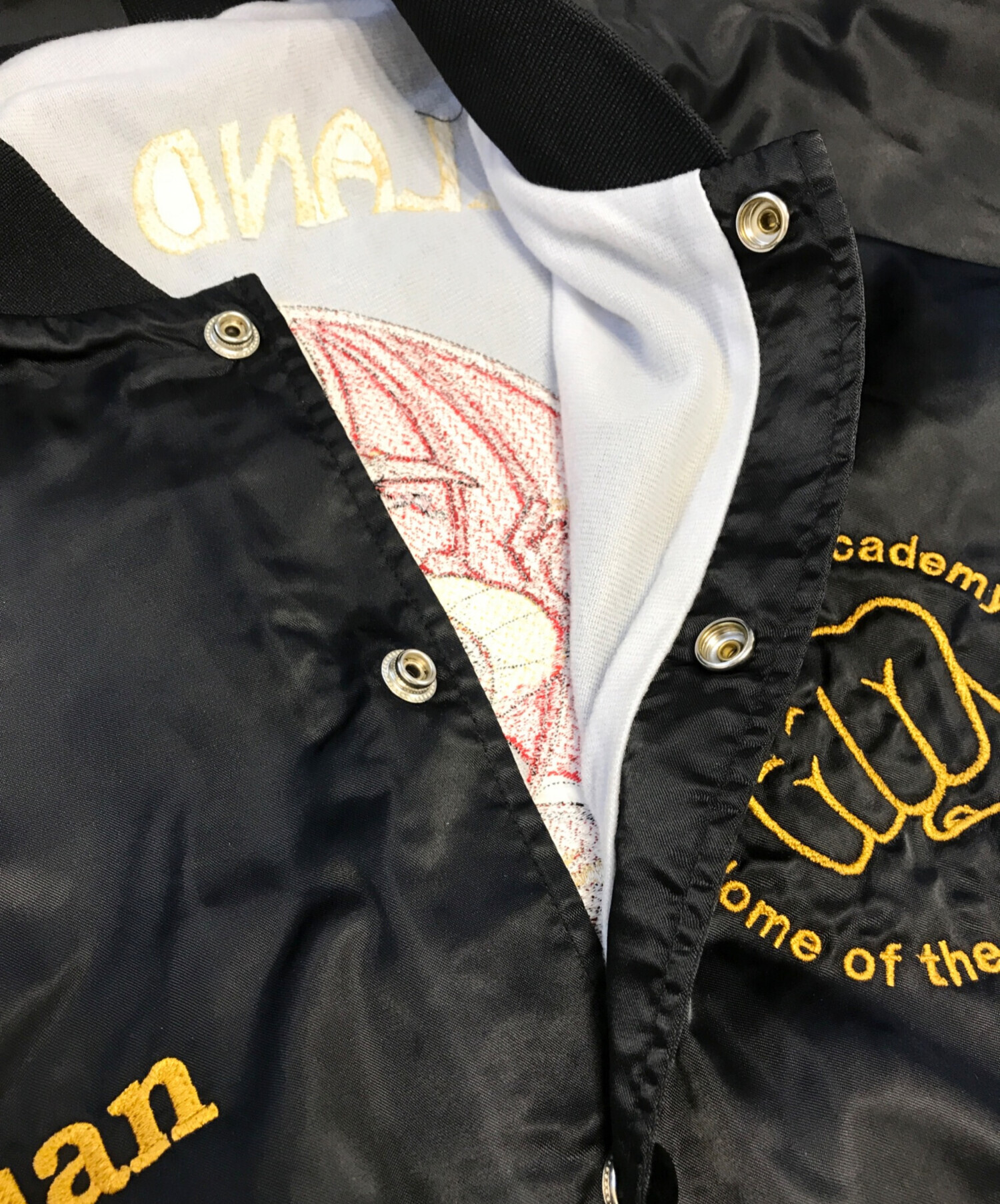 ジャンク品　高級スタンダード　ドレス　ズデンカアルコ製　英国製　ネオンレッド　M 中古・古着通販】auburn (オーバーン) スタジャン ブラック サイズ:XL