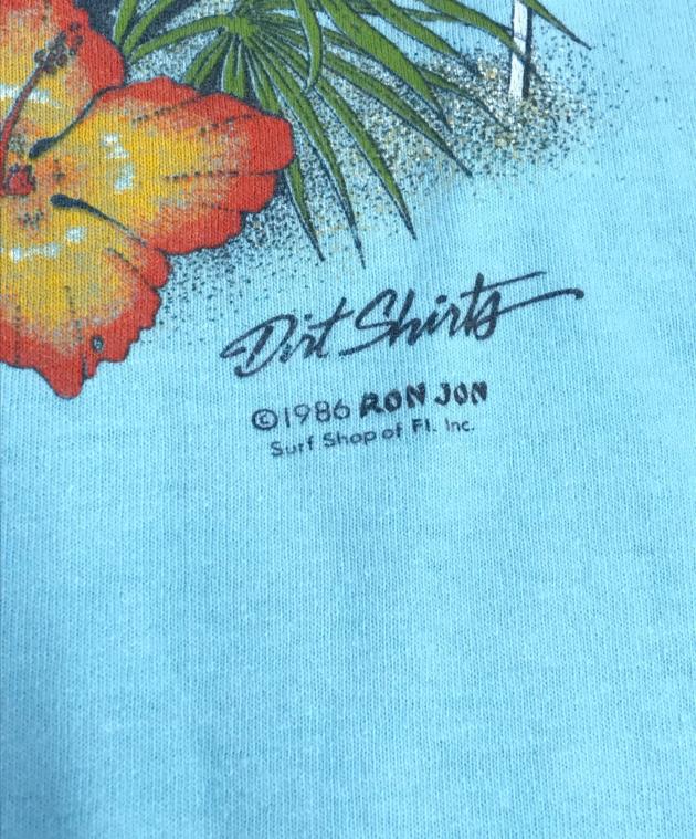 中古・古着通販】RON JON (ロンジョン) サーフTシャツ スカイブルー