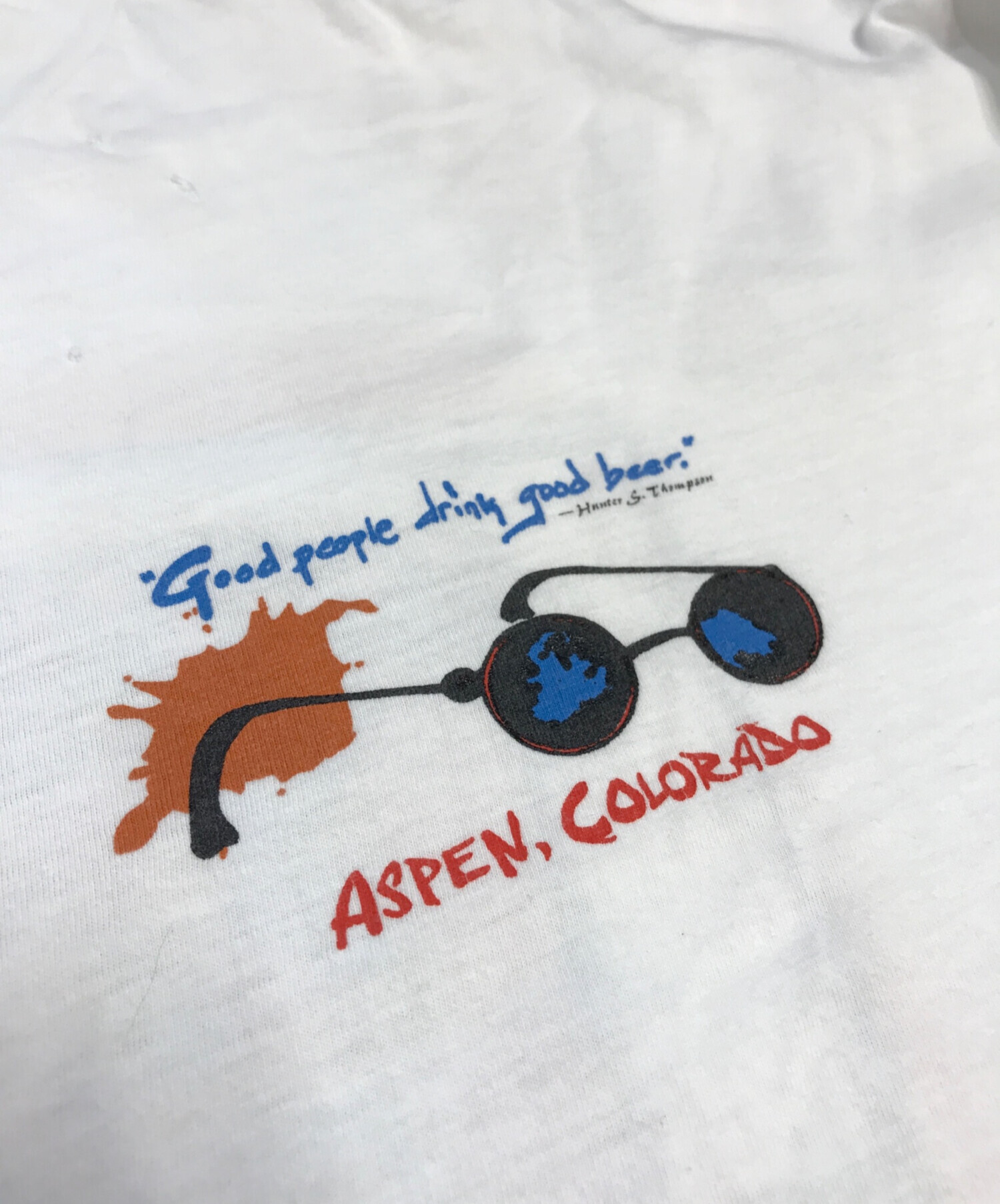 中古・古着通販】ralp stedman (ラルフステッドマン) Tシャツ ホワイト 