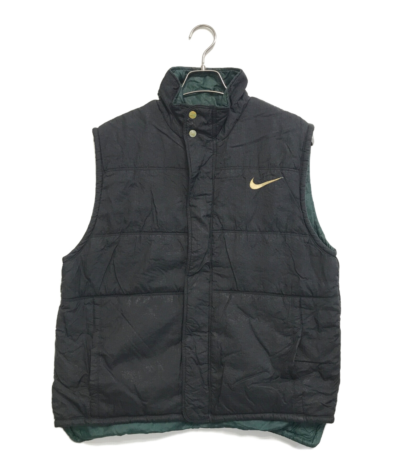 中古・古着通販】NIKE (ナイキ) 中綿ベスト ブラック サイズ:L