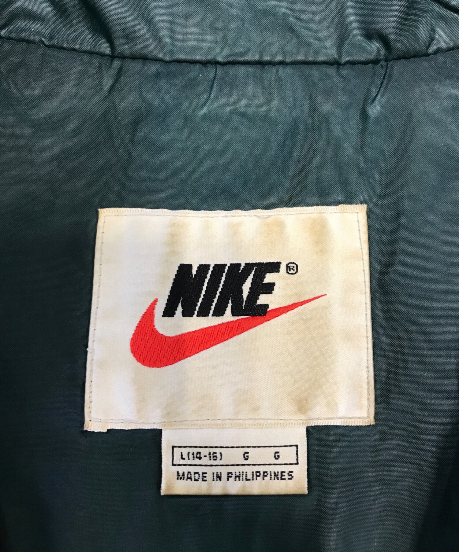 中古・古着通販】NIKE (ナイキ) 中綿ベスト ブラック サイズ:L