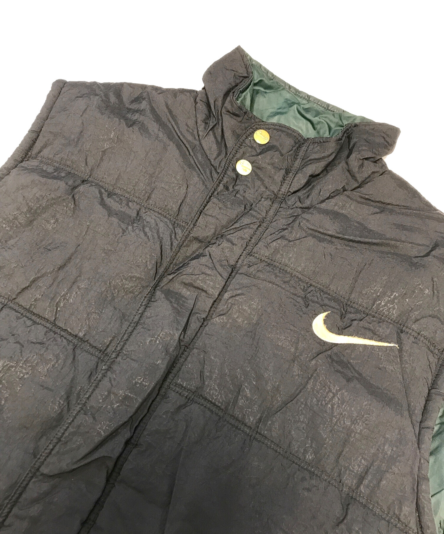 中古・古着通販】NIKE (ナイキ) 中綿ベスト ブラック サイズ:L
