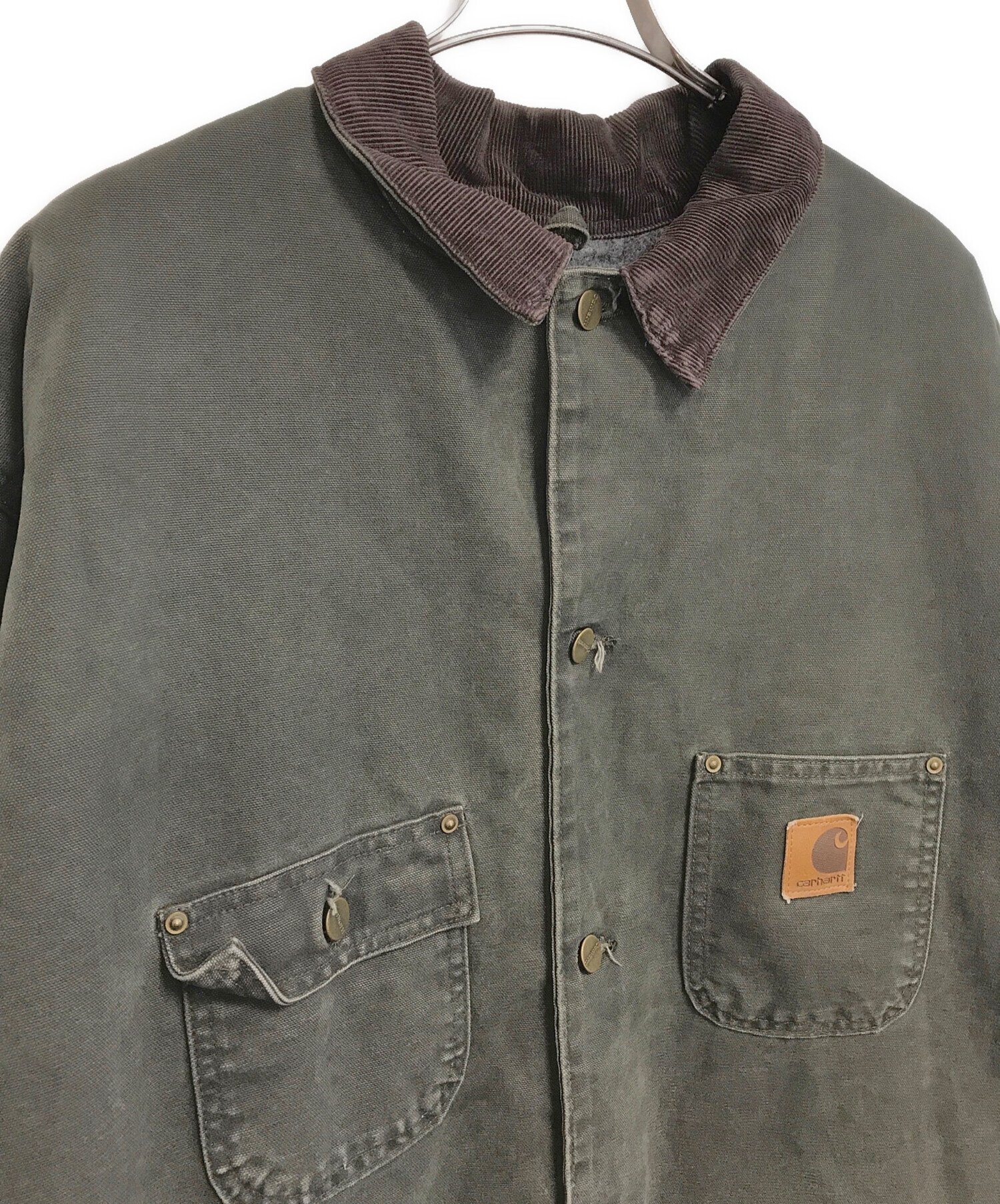 carhartt ミシガンチョアコート　SIZE 2XL 中古・古着通販】CarHartt (カーハート) ミシガンチョアコート モス