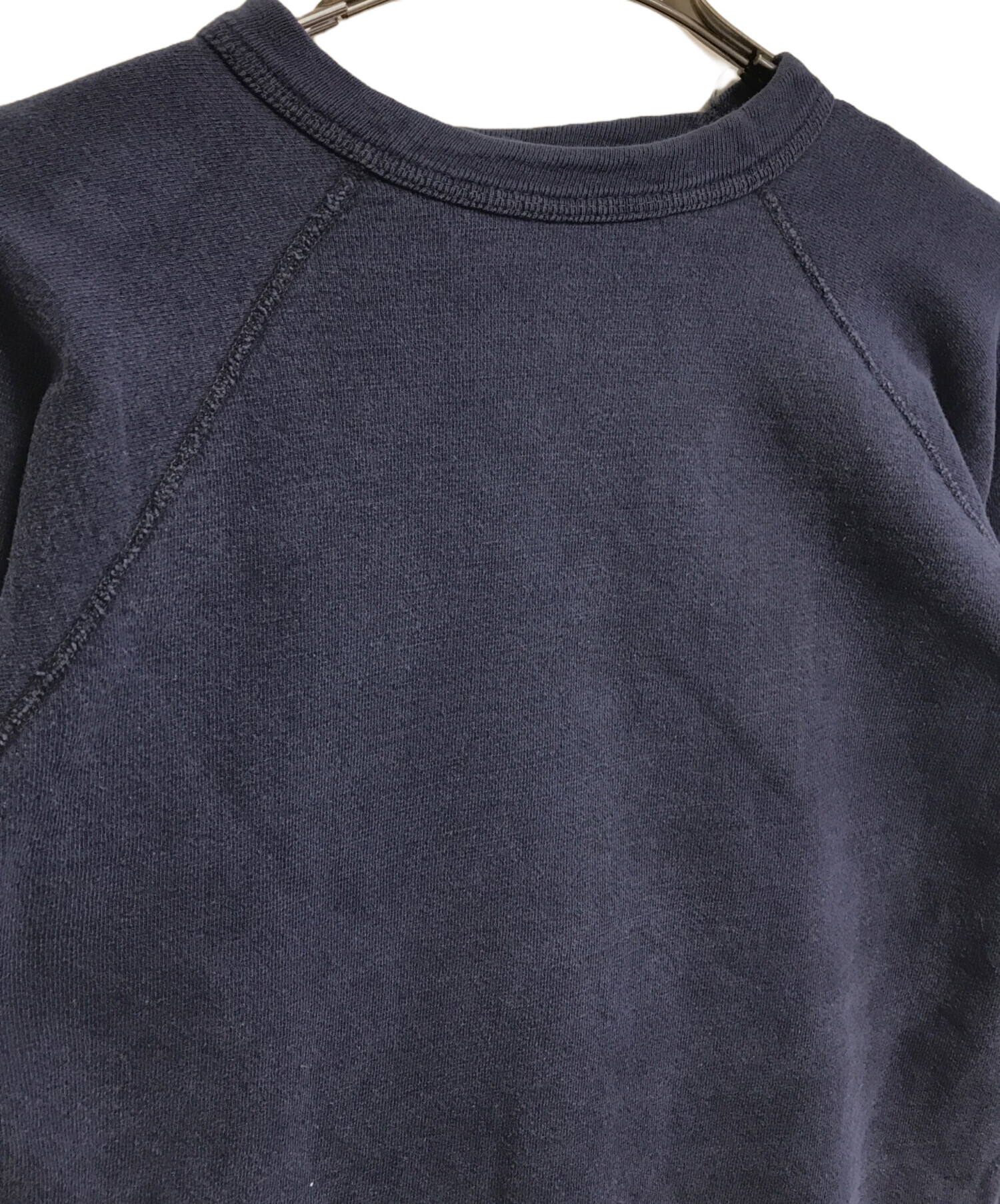 中古・古着通販】VINTAGE (ヴィンテージ) ラグランスウェット ネイビー