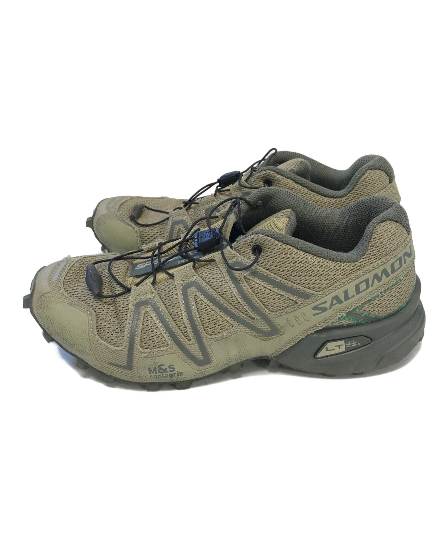 中古・古着通販】SALOMON (サロモン) スニーカー カーキ サイズ:UK7.5