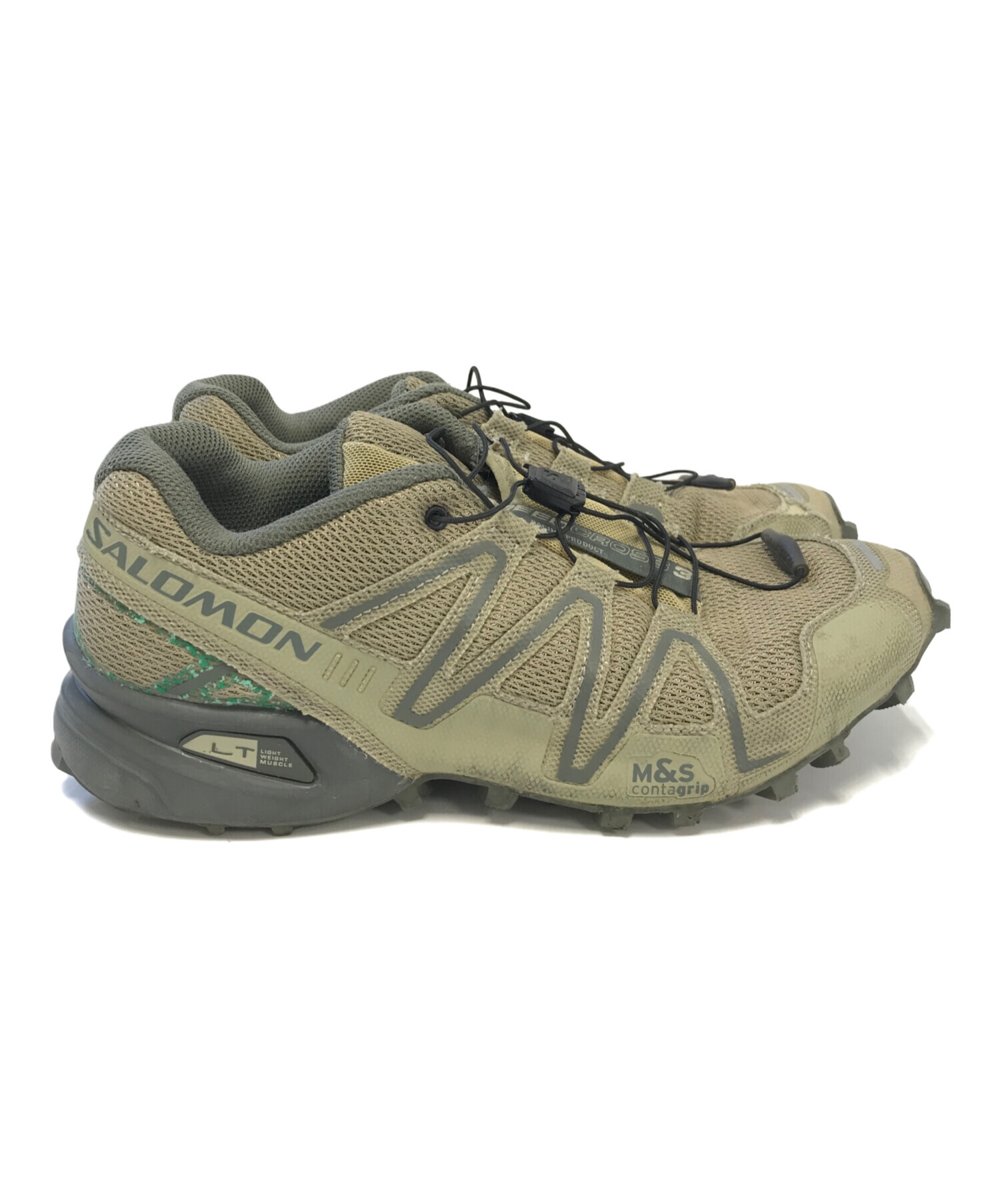 中古・古着通販】SALOMON (サロモン) スニーカー カーキ サイズ:UK7.5