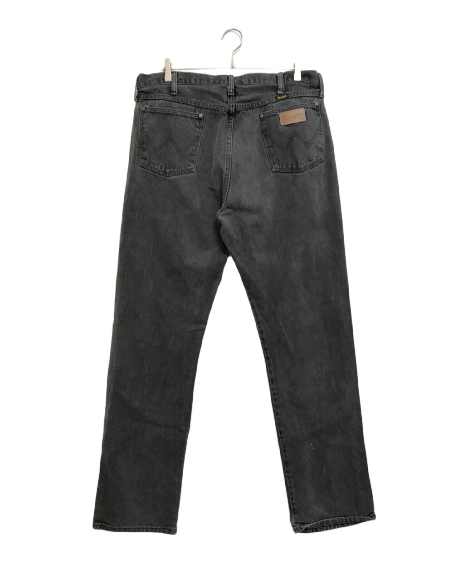 中古・古着通販】Wrangler (ラングラー) 先染め ブラックデニム