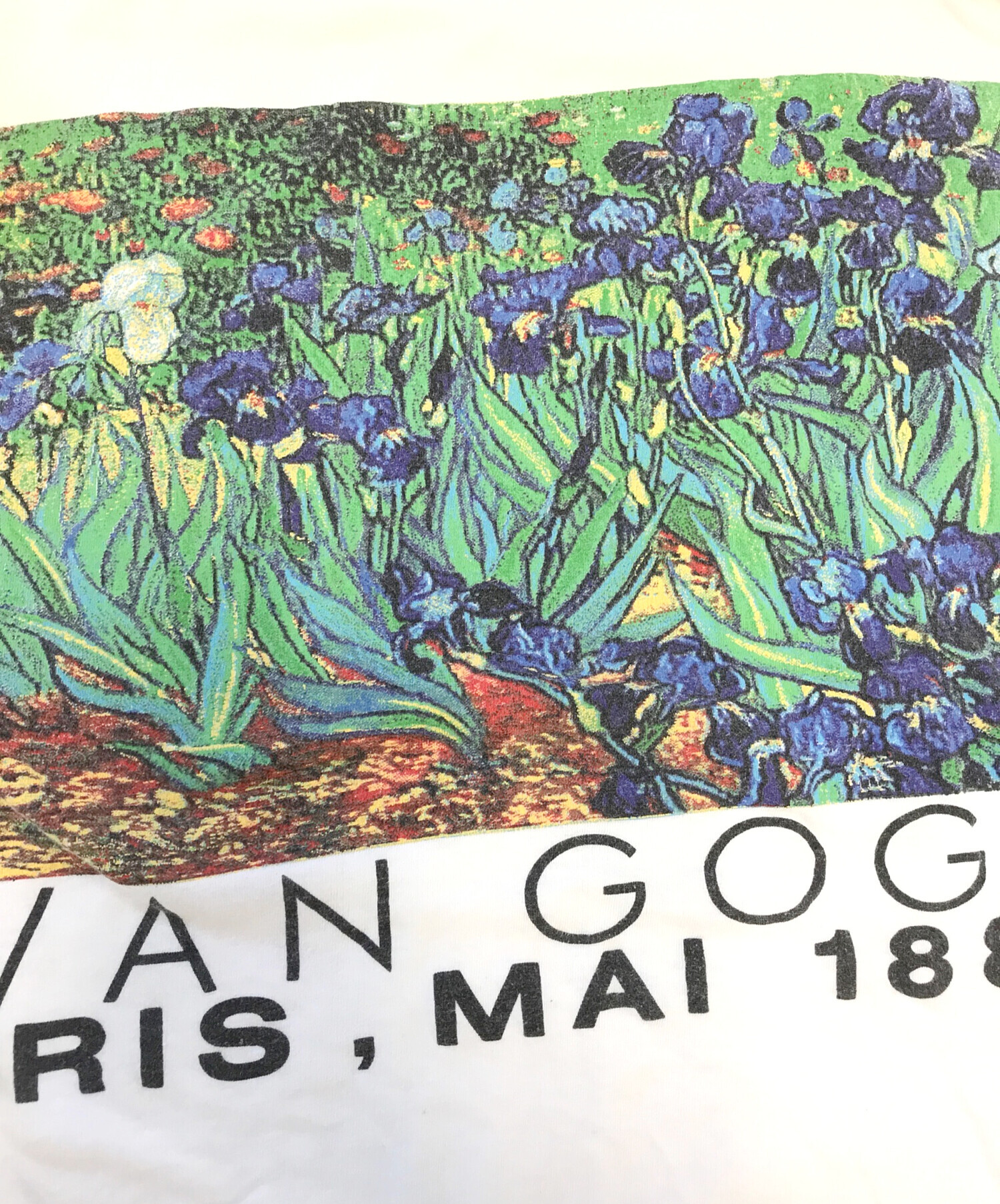 中古・古着通販】Van Gogh (ヴァン ゴッホ) アートTシャツ ホワイト