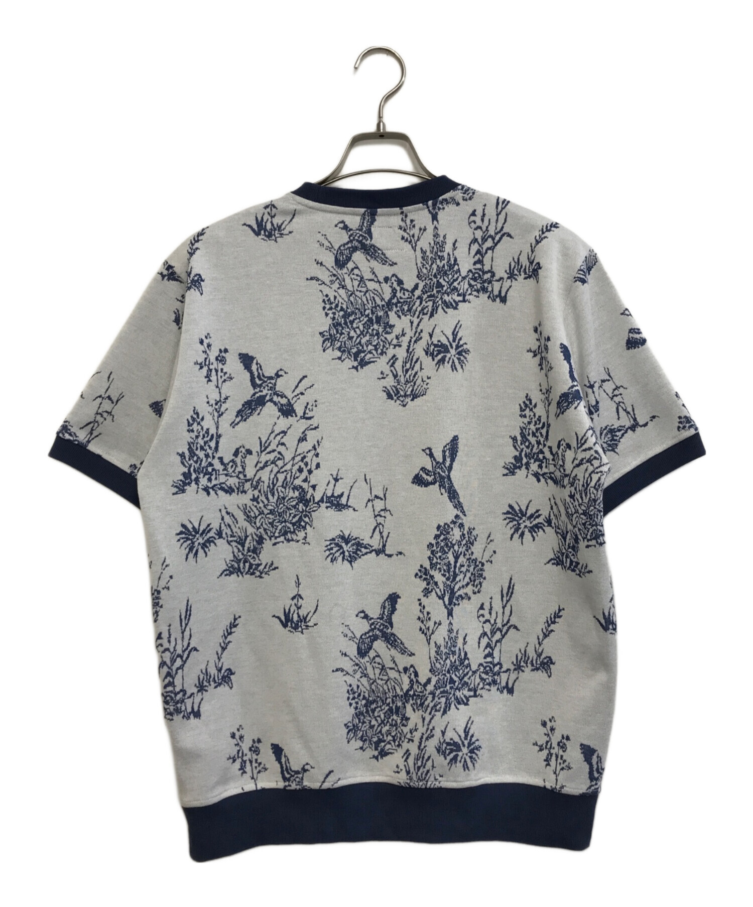 中古・古着通販】BEAMS PLUS (ビームスプラス) Knit Tee Bird Jacquard 