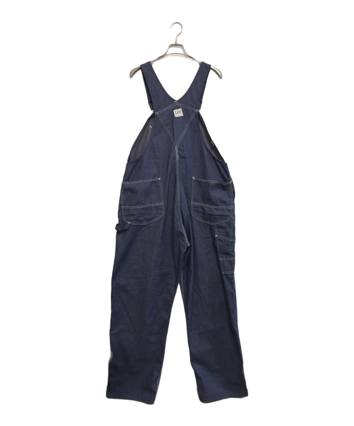 せ*ん様 格安出品‼️70'S ‼️Vintage Lee デニムオーバーオール 中古・古着通販】LEE (リー) 70'sデニムオーバーオール インディゴ