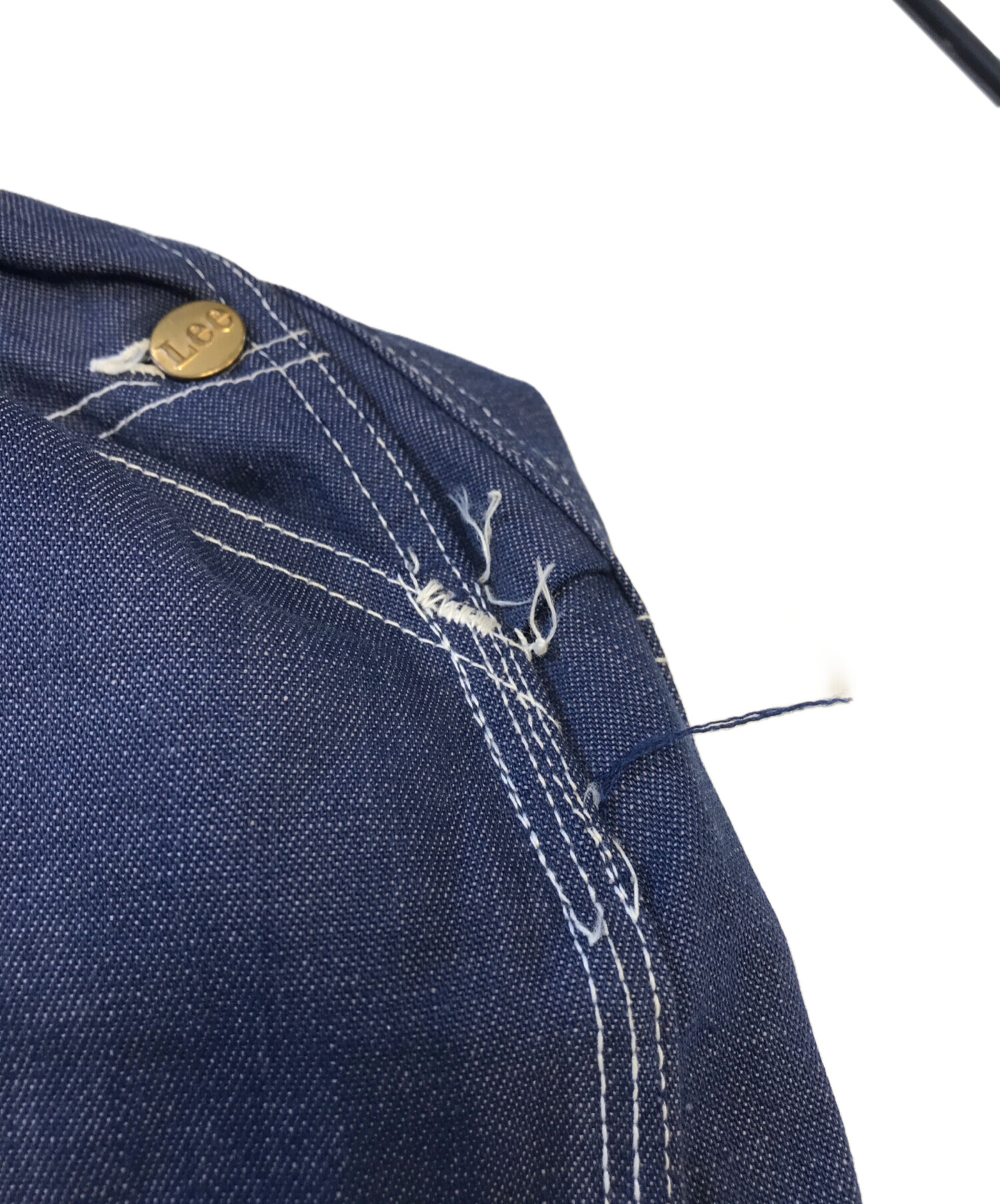 中古・古着通販】LEE (リー) 70'sデニムオーバーオール インディゴ
