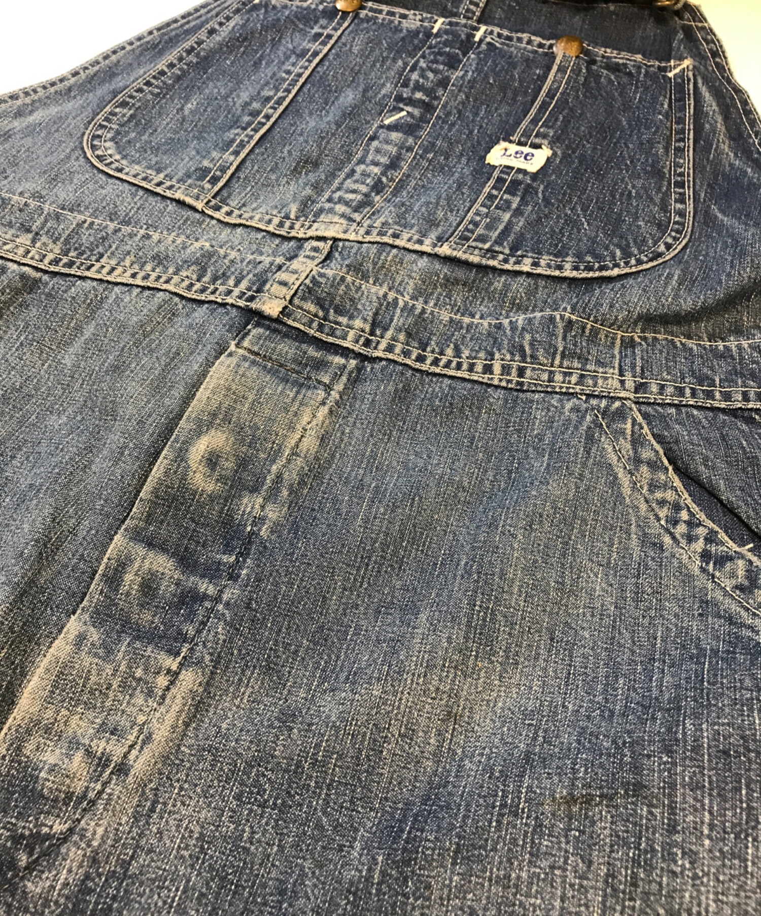 中古・古着通販】LEE (リー) 50's91-SBデニムオーバーオール