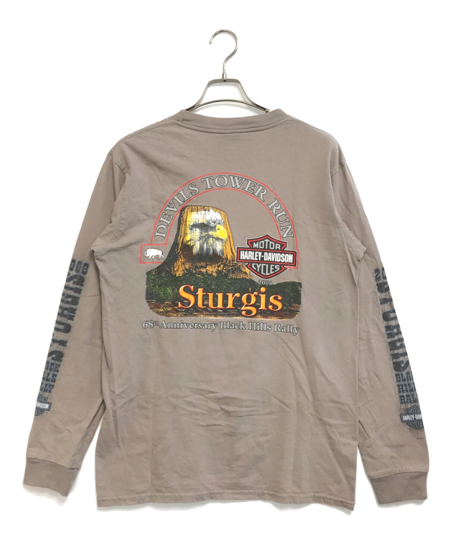 中古・古着通販】モーターサイクルロングスリーブTシャツ (モーター