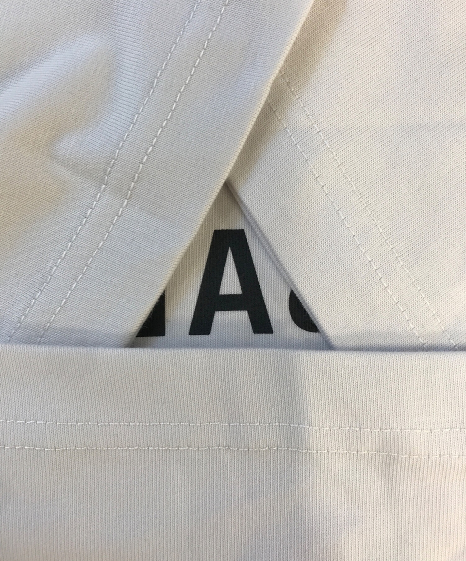 中古・古着通販】BALENCIAGA (バレンシアガ) ミラーロゴプリントT