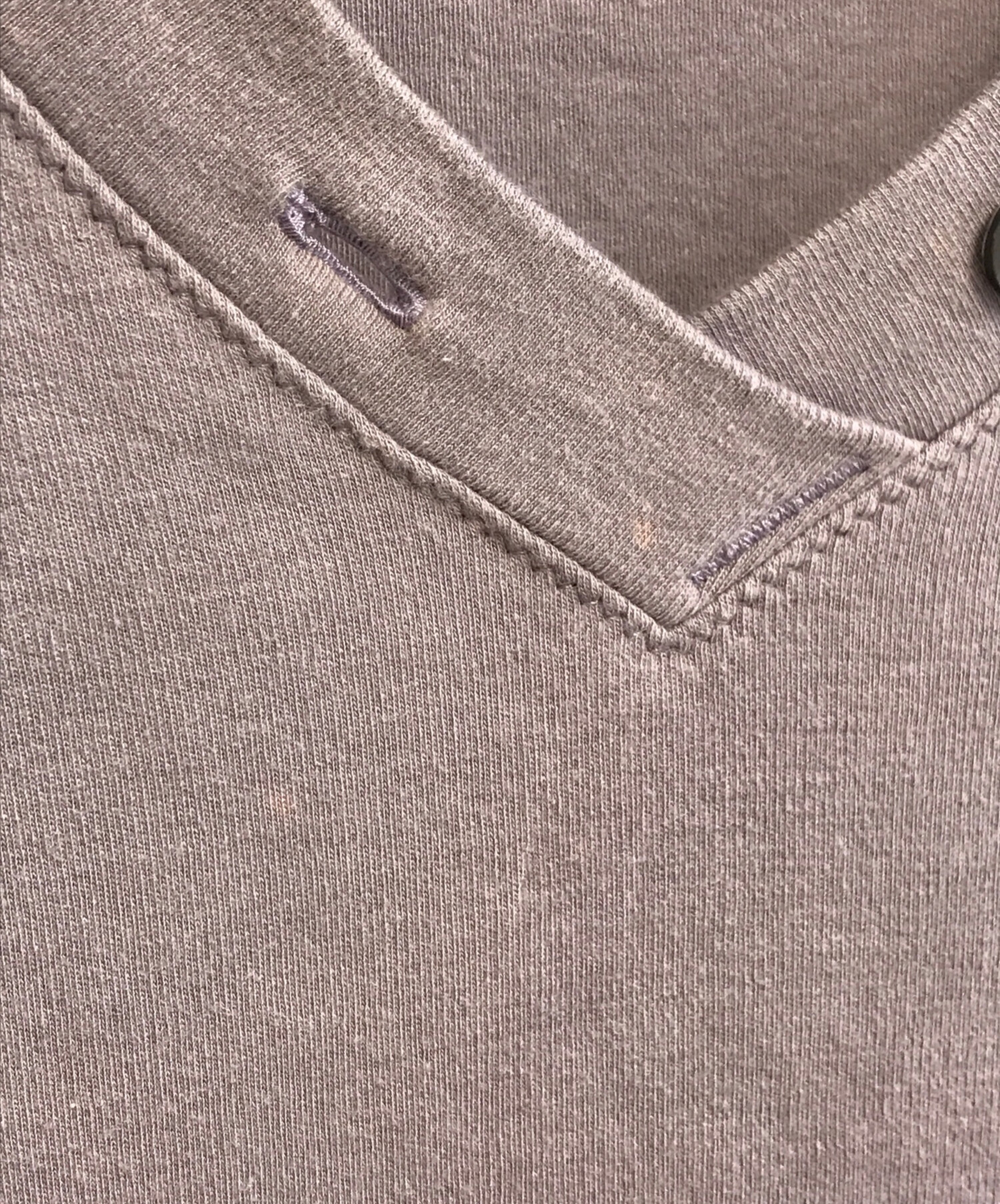 中古・古着通販】MIU MIU (ミュウミュウ) スキッパーカットソー グレー
