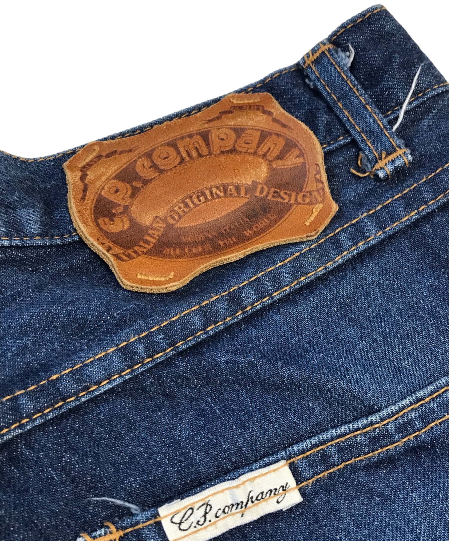 中古・古着通販】C.P COMPANY (シーピーカンパニー) テーパードデニム