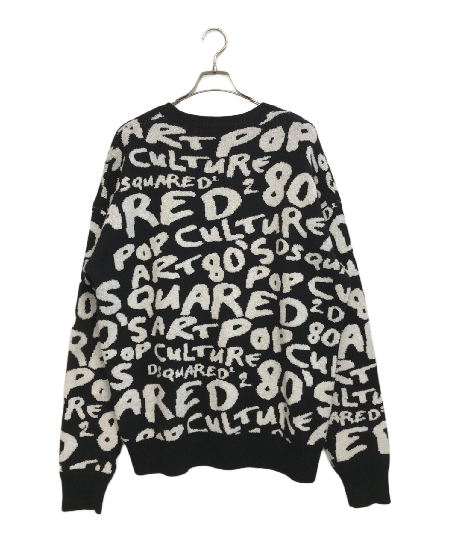 中古・古着通販】DSQUARED2 (ディースクエアード) D2 POP 80'S KNIT