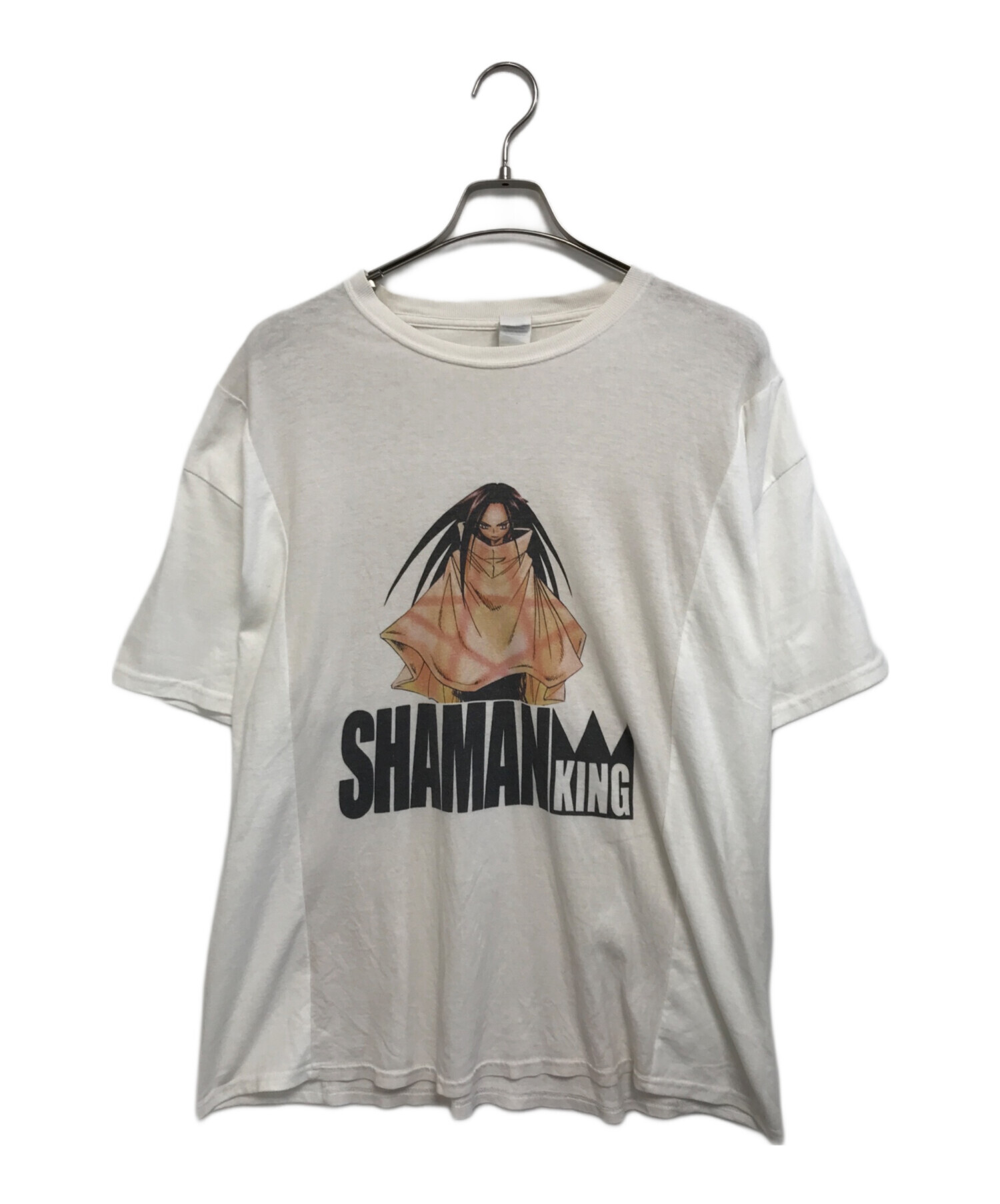 中古・古着通販】GILDAN (ギルダン) アニメプリントTシャツ ホワイト