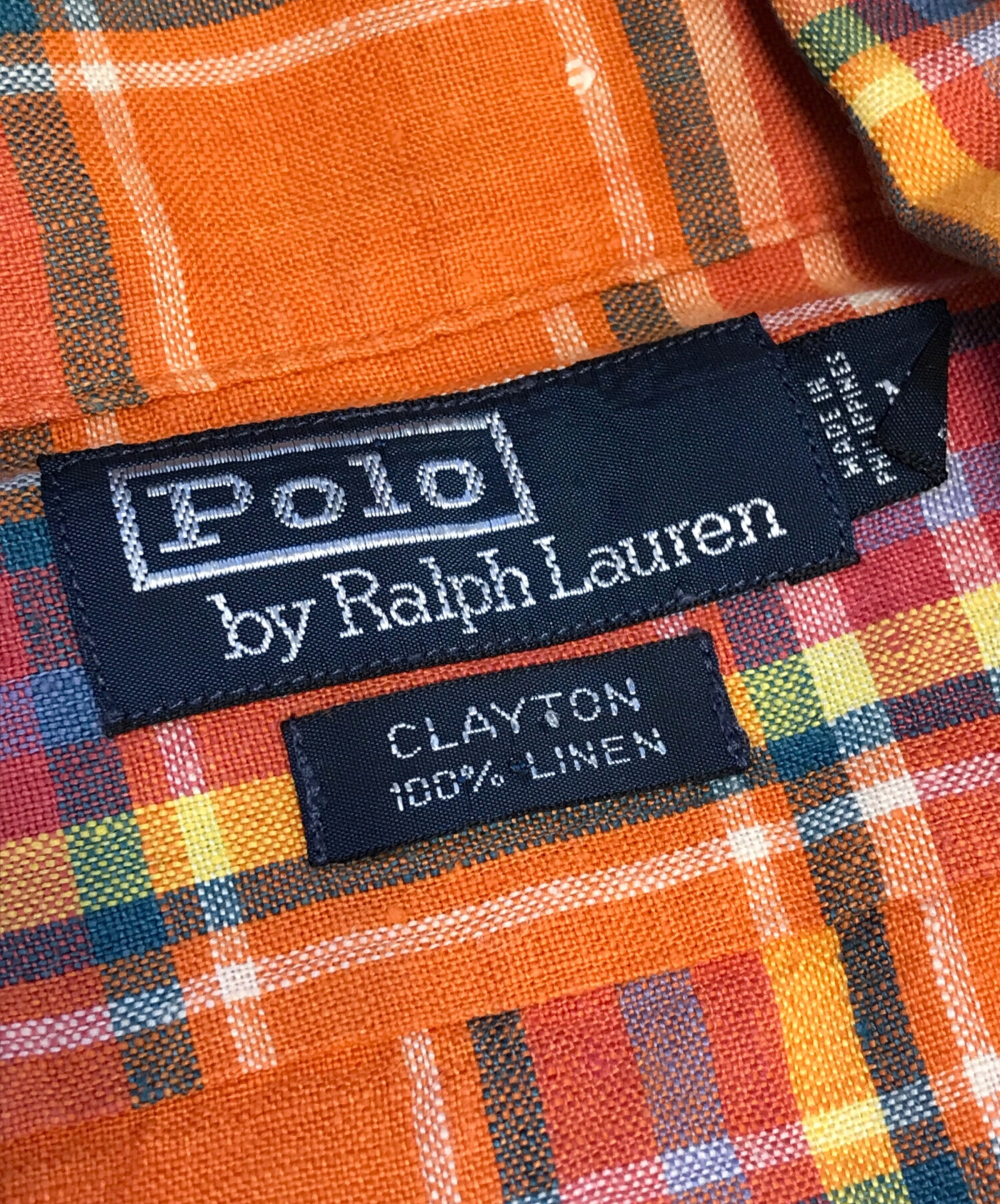 中古・古着通販】POLO RALPH LAUREN (ポロ・ラルフローレン) チェック