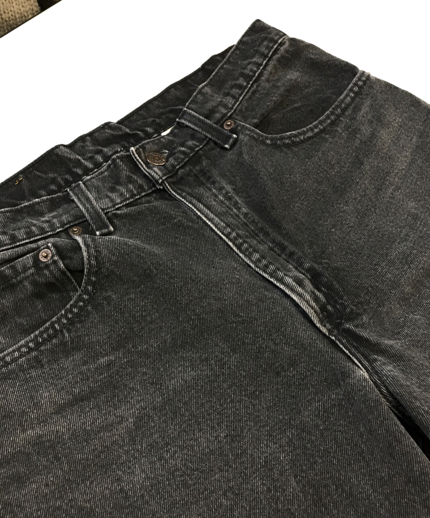 中古・古着通販】LEVI'S (リーバイス) 505先染めブラックデニム 中古・古着通販】LEVI'S (リーバイス) 505先染めブラックデニム