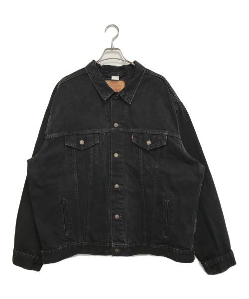 中古・古着通販】LEVI'S (リーバイス) ブラックデニムジャケット