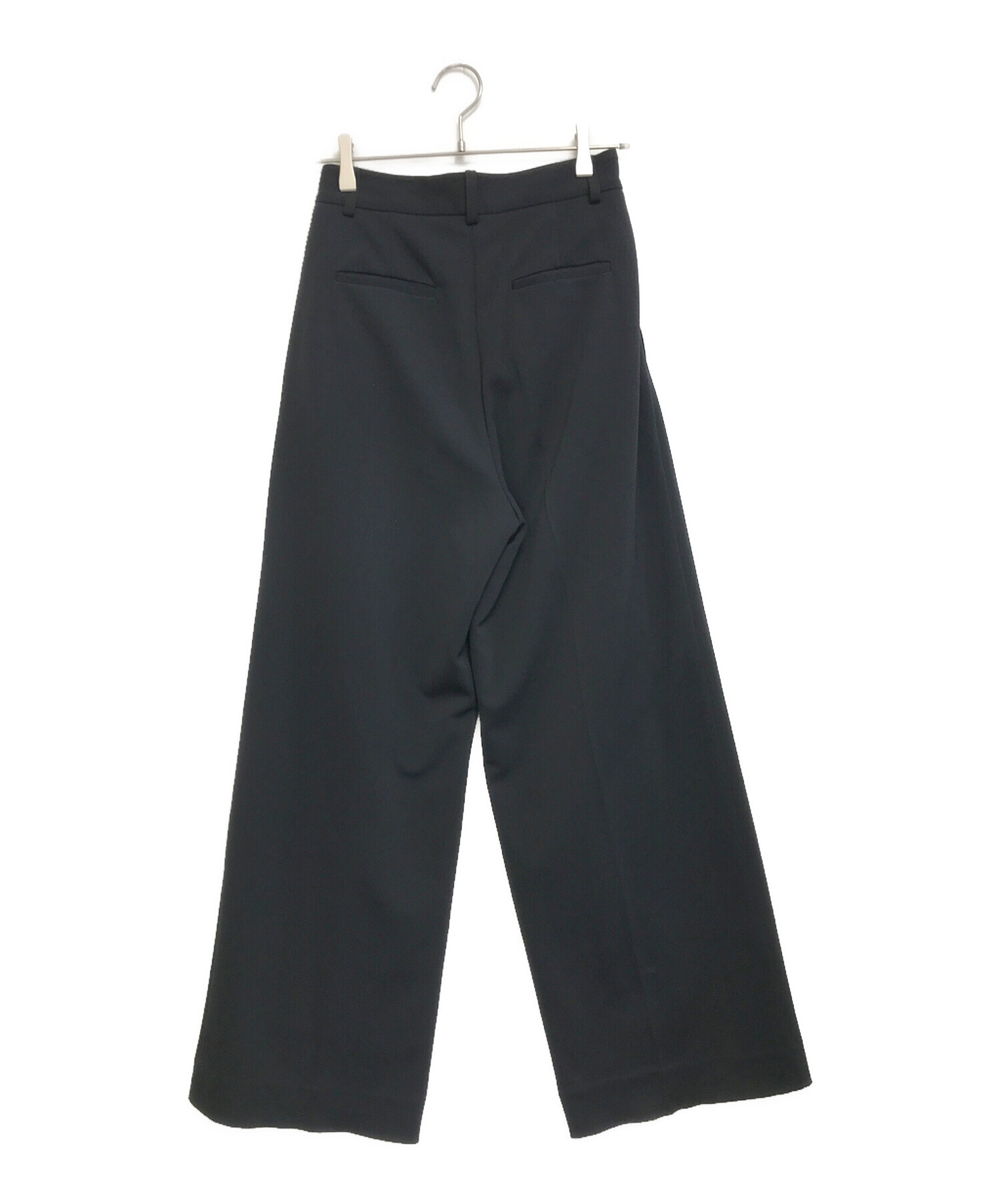 Doubletuck Twill Trousers トゥデイフル ブラック　36 TODAYFUL(トゥデイフル) / Life's online store（ライフズ