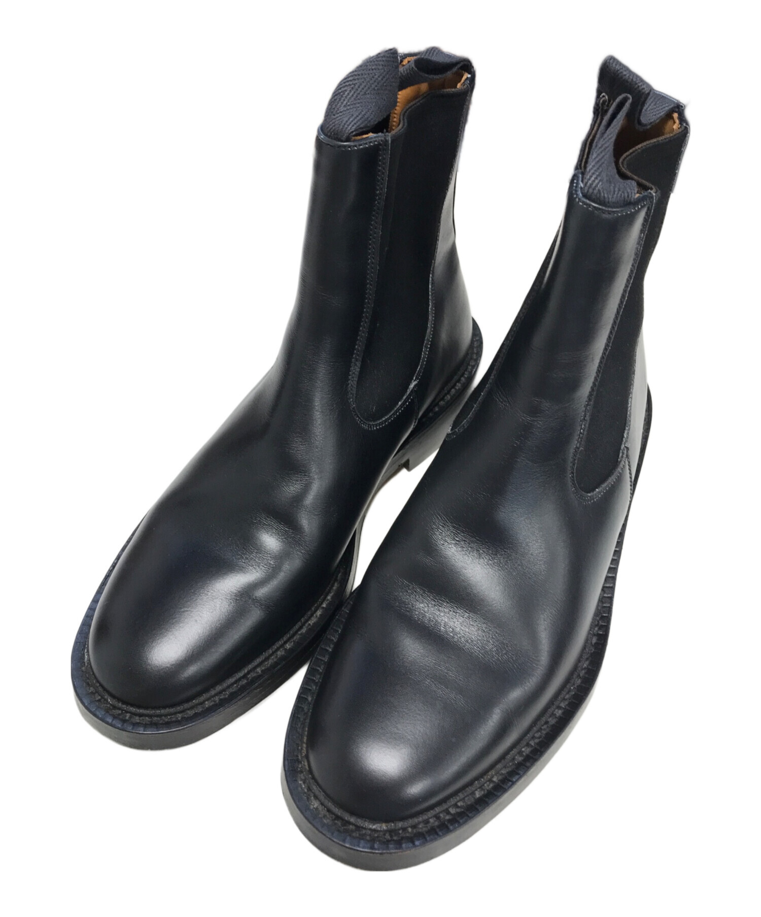 中古・古着通販】Tricker's (トリッカーズ) ELASTIC BOOTS ブラック