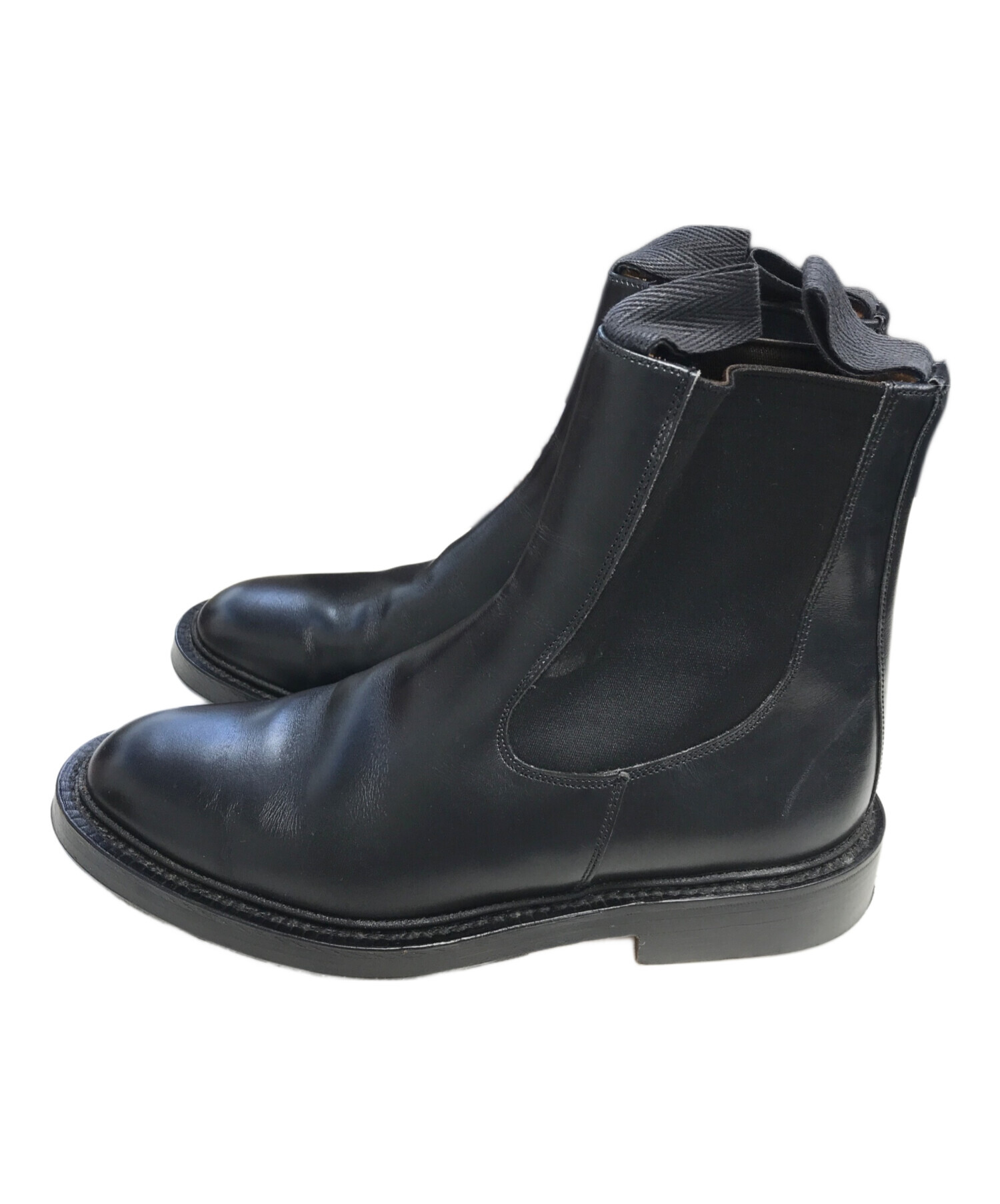 トリッカーズ　サイズ8.5 中古・古着通販】Tricker's (トリッカーズ) ELASTIC BOOTS ブラック