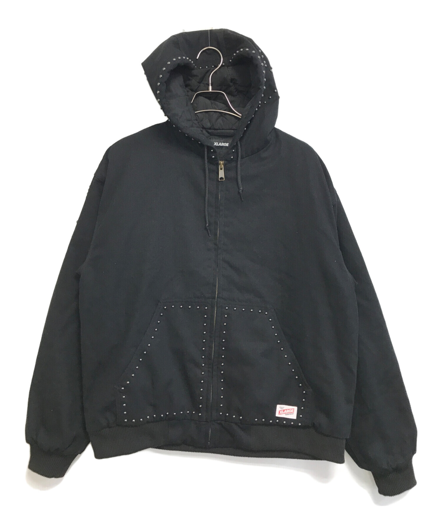 中古・古着通販】X-LARGE (エクストララージ) STUDDEDフーディーワーク 