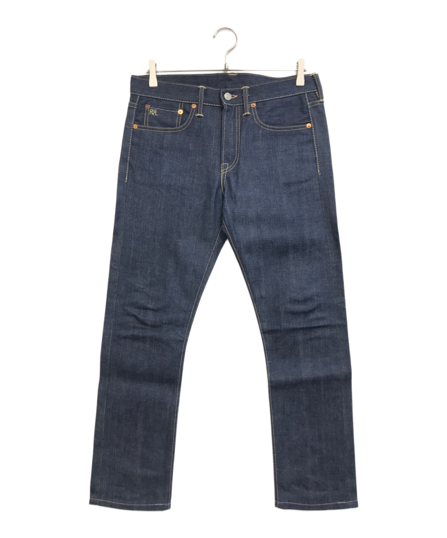 rrl デニムパンツ RRL USA製 ストレートデニムパンツ w30 ブルー系