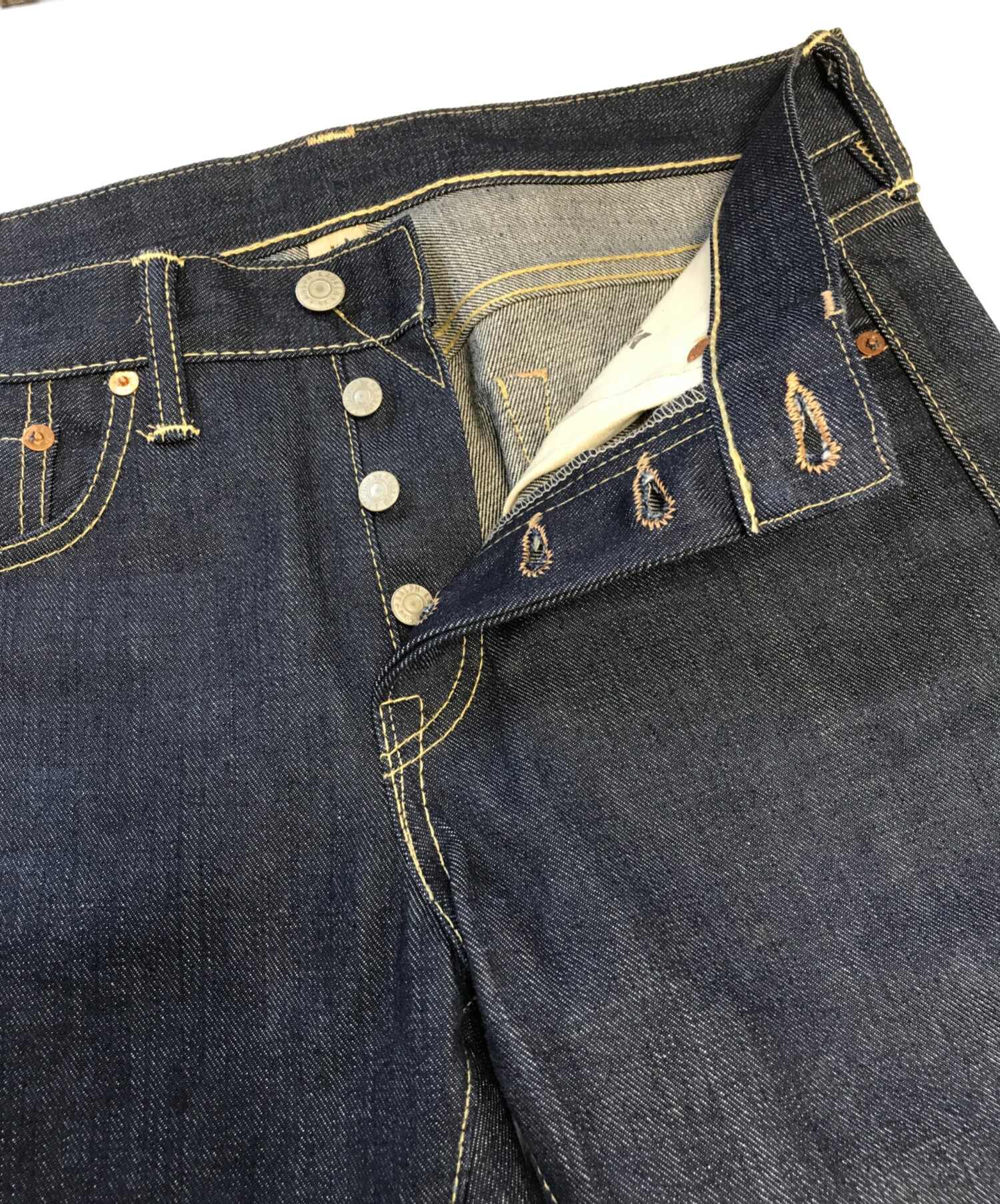 中古・古着通販】RRL (ダブルアールエル) デニムパンツ インディゴ