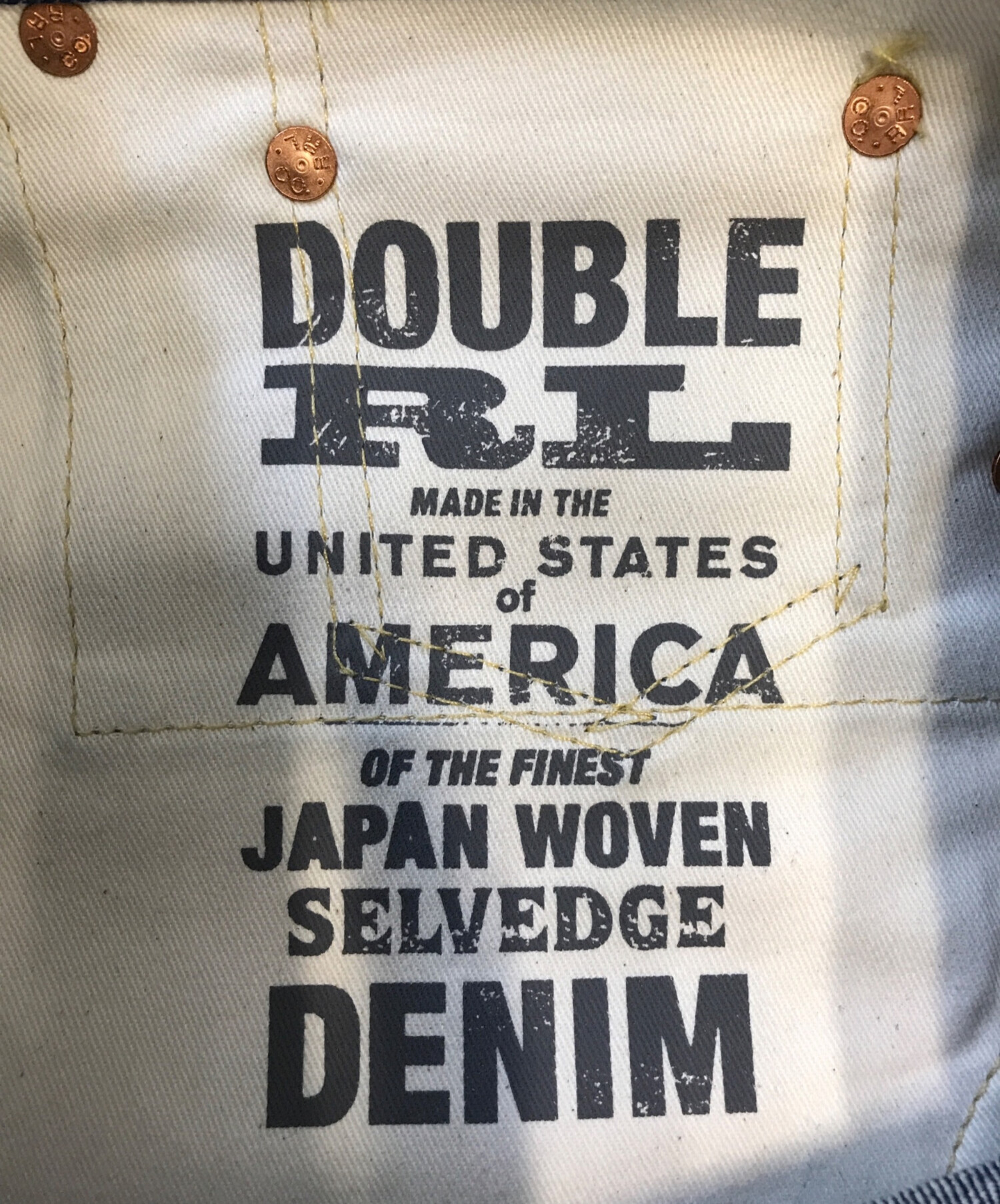 中古・古着通販】RRL (ダブルアールエル) デニムパンツ インディゴ