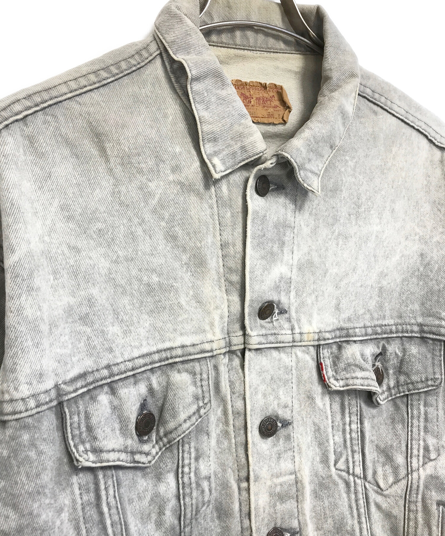 中古・古着通販】LEVI'S (リーバイス) 先染め70507ブラック デニム